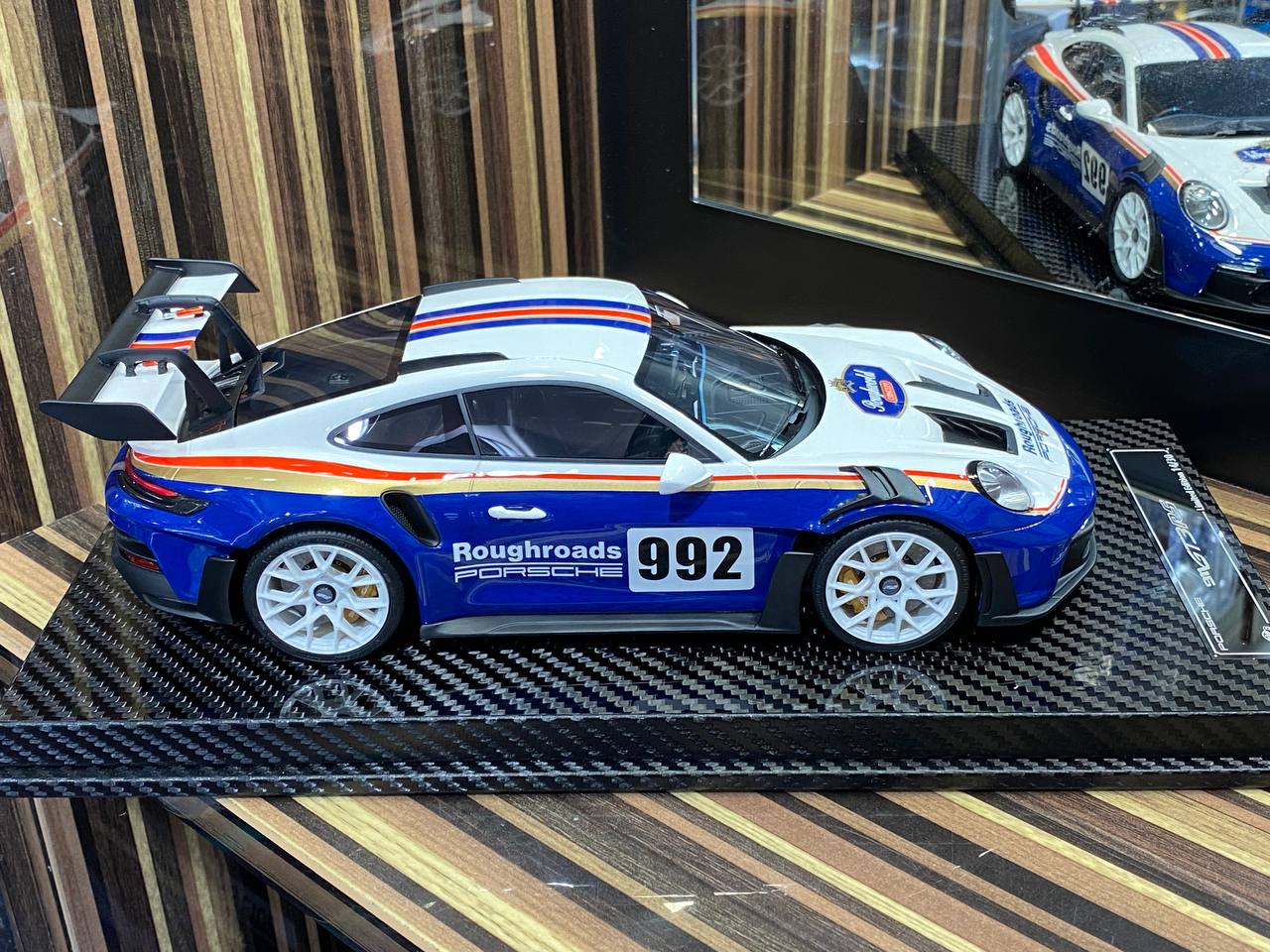 1/18 VIP Models Resin Model - Porsche 911 GT3 RS with Rothmans Decals, Limited Edition|Sold in Dturman.com Dubai UAE.