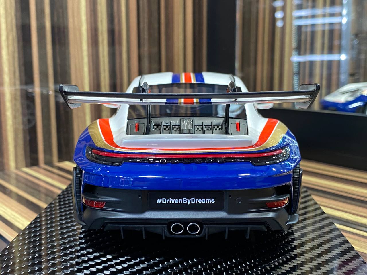 1/18 VIP Models Resin Model - Porsche 911 GT3 RS with Rothmans Decals, Limited Edition|Sold in Dturman.com Dubai UAE.