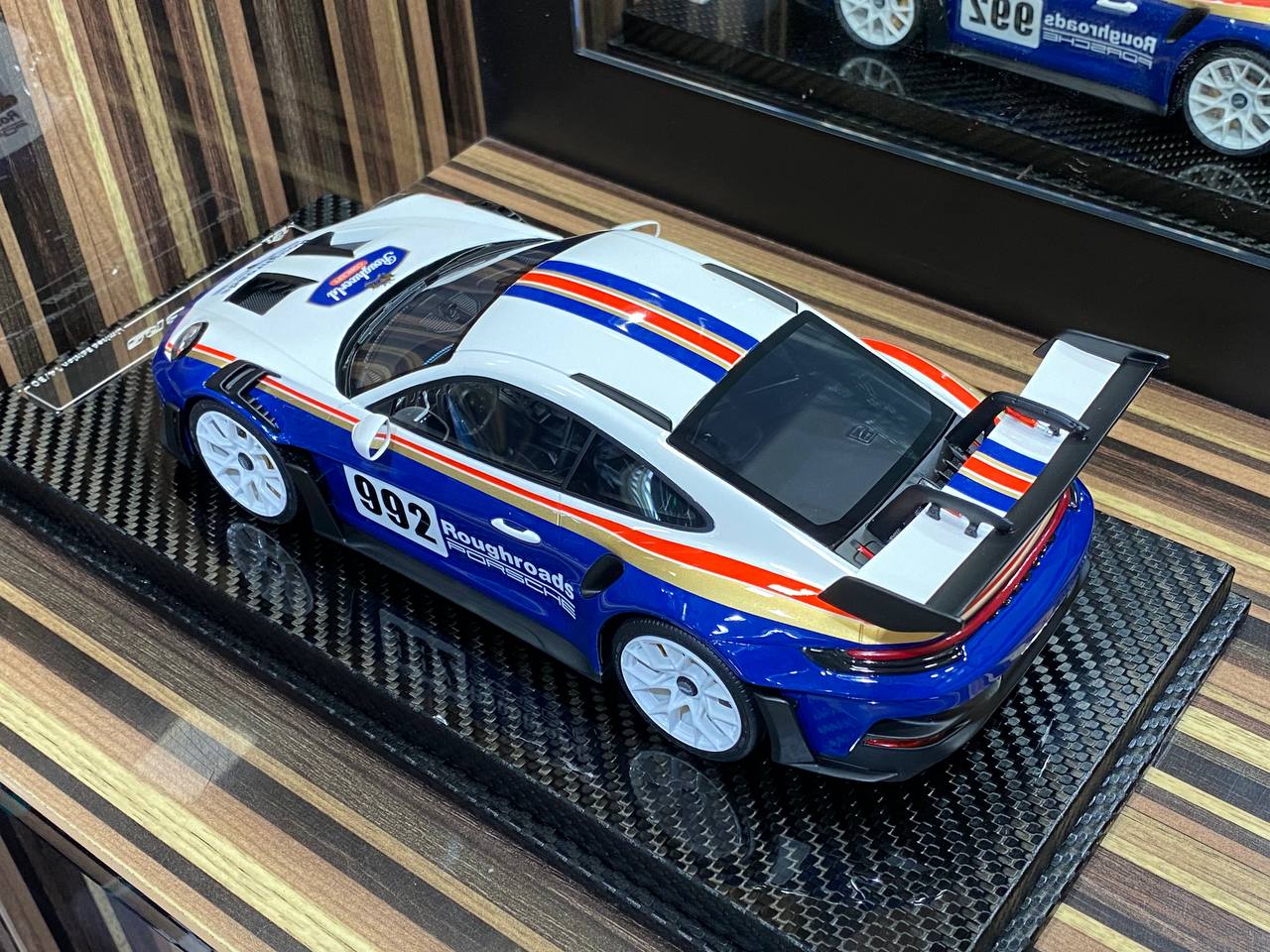 1/18 VIP Models Resin Model - Porsche 911 GT3 RS with Rothmans Decals, Limited Edition|Sold in Dturman.com Dubai UAE.
