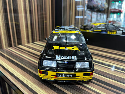 Solido Ford Sierra RS 500 - 1/18 Diecast Model, Partial Opening - Black