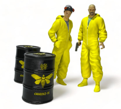 Walter and Jesse - Breaking Bad 1/18 Scale Collectible Figures Set|Sold in Dturman.com Dubai UAE.