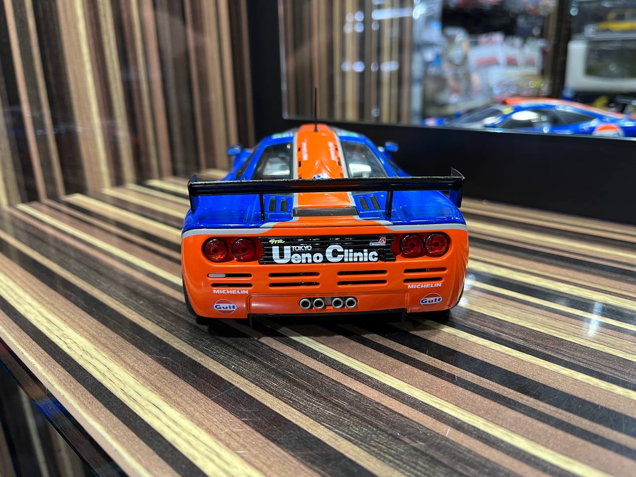 Solido McLaren F1 GTR - 1/18 Diecast Model, Partially Opening - Blue
