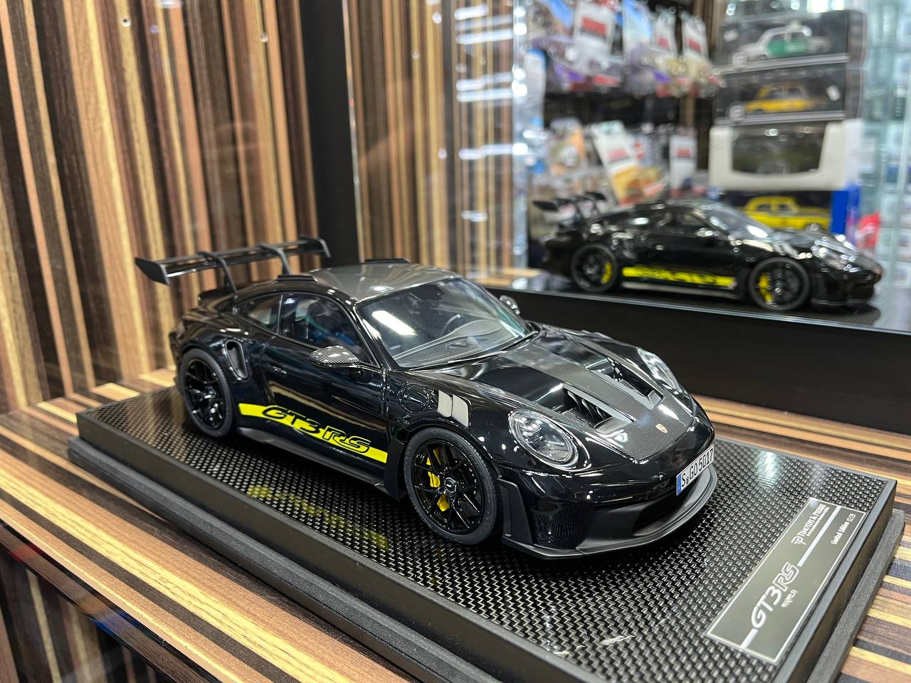 Timothy & Pierre Porsche GT3 RS 911 (992.1) - 1/18 Resin Model, Black