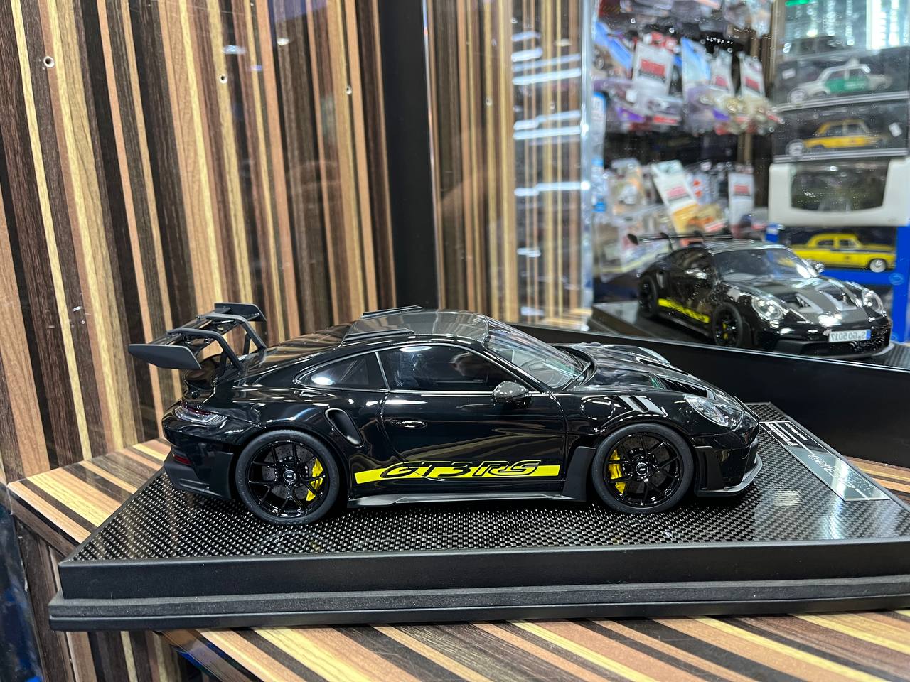 Timothy & Pierre Porsche GT3 RS 911 (992.1) - 1/18 Resin Model, Black