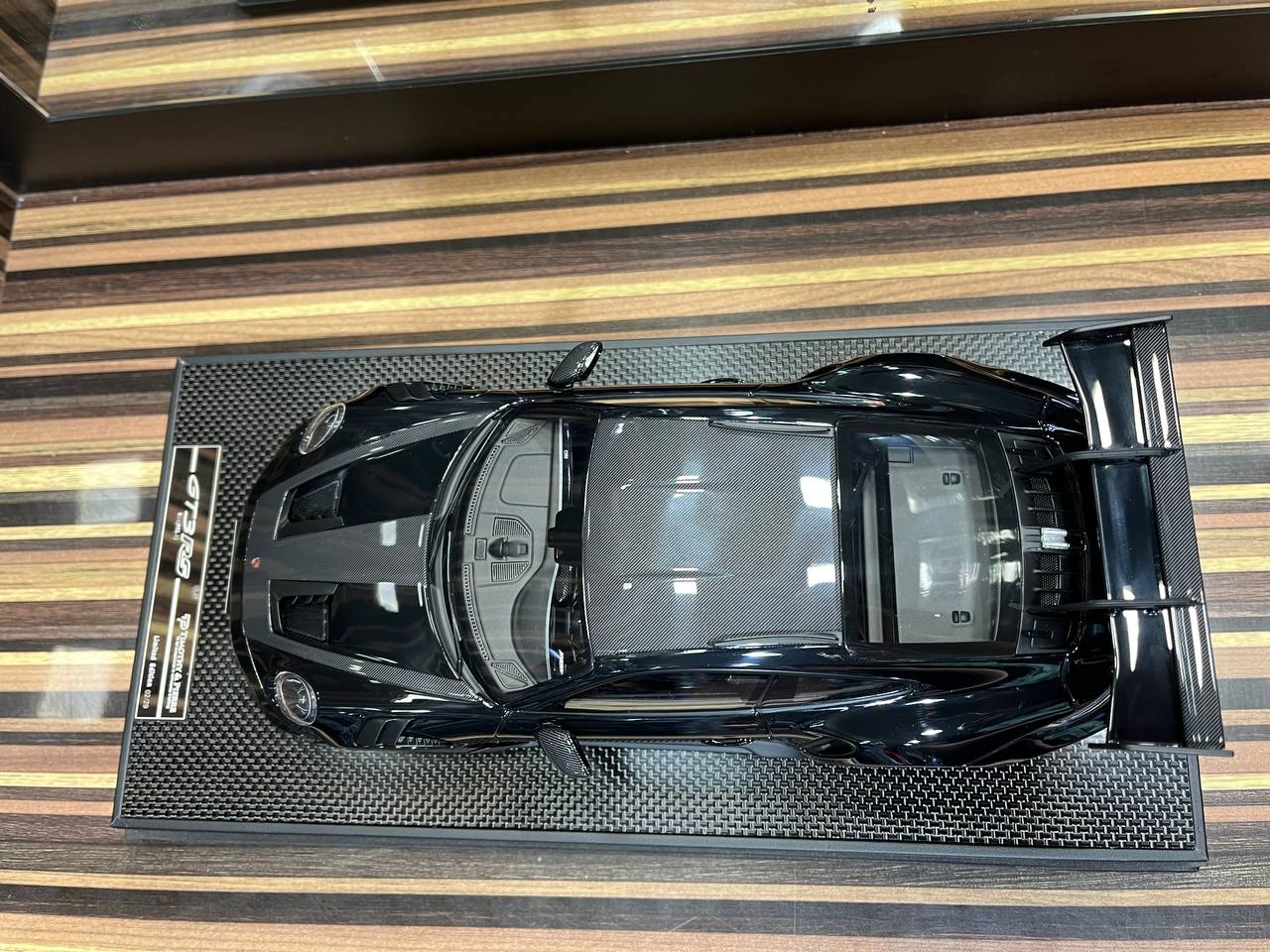 Timothy & Pierre Porsche GT3 RS 911 (992.1) - 1/18 Resin Model, Black