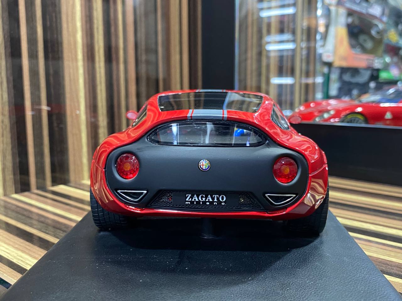 MR Collection Model Alfa Romeo TZ3 Corsa Zagato - 1/18 Resin, Limited Edition,Red|Sold in Dturman.com Dubai UAE.