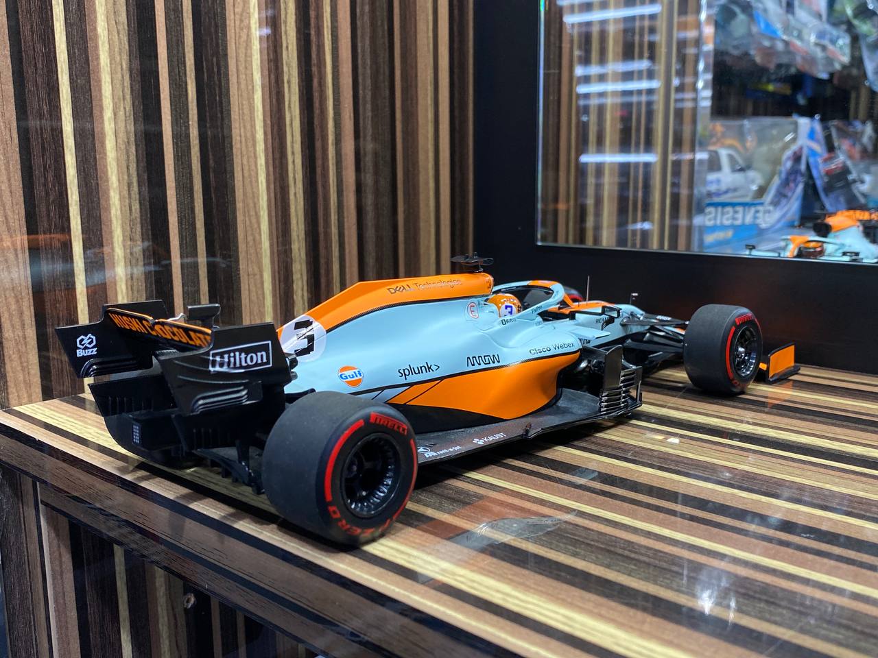 1/18 Diecast - Minichamps McLaren F1 Team MCL35M Daniel Ricciardo (MONACO GP 2021)