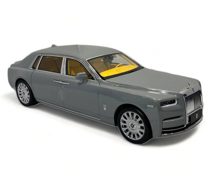 1/18 Diecast Metal Full Opening - Rolls-Royce Phantom 8 by Kengfai, Grey|Sold in Dturman.com Dubai UAE.