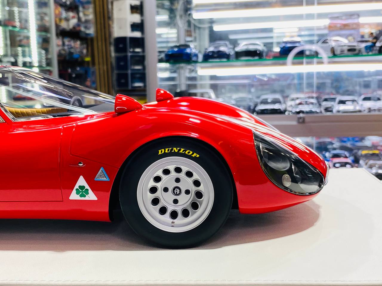 1/8 Resin DMH Alfa Romeo Tipo 33/2 Stradale Model Car - Mark Red (Limited Edition)