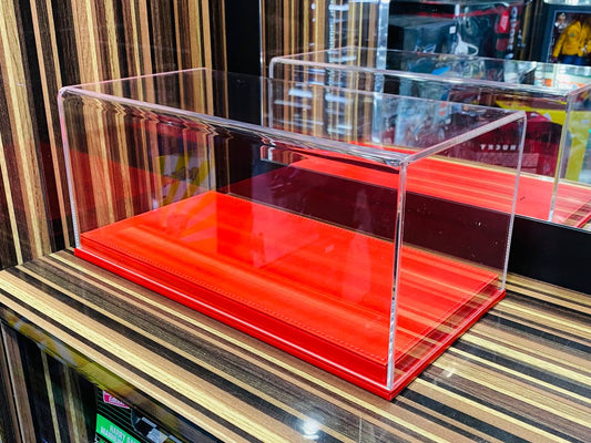 Acrylic Display Case - Red | Perfect Size for Your Collectibles!