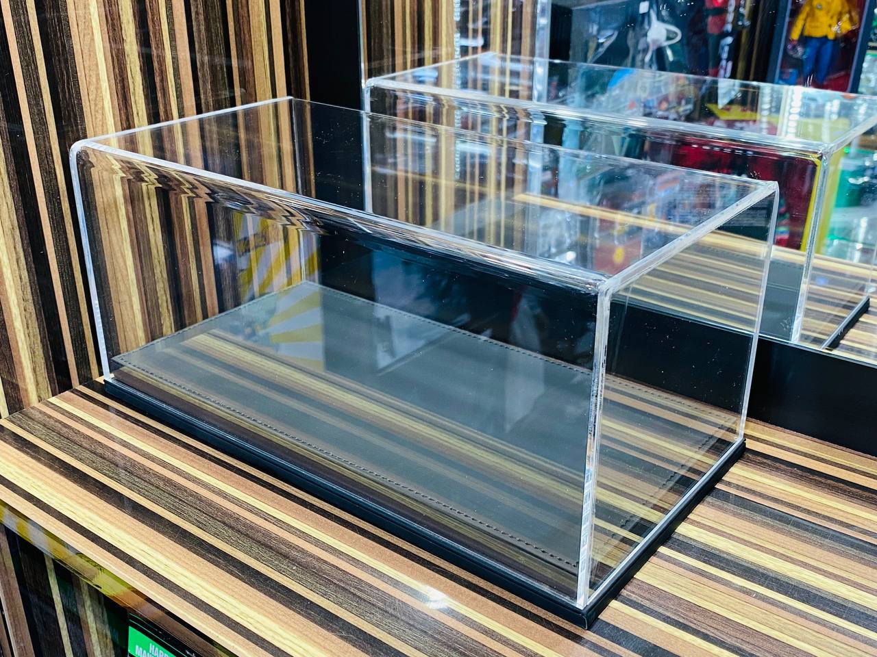 Acrylic Display Case - Black | Perfect Size for Your Collectibles!