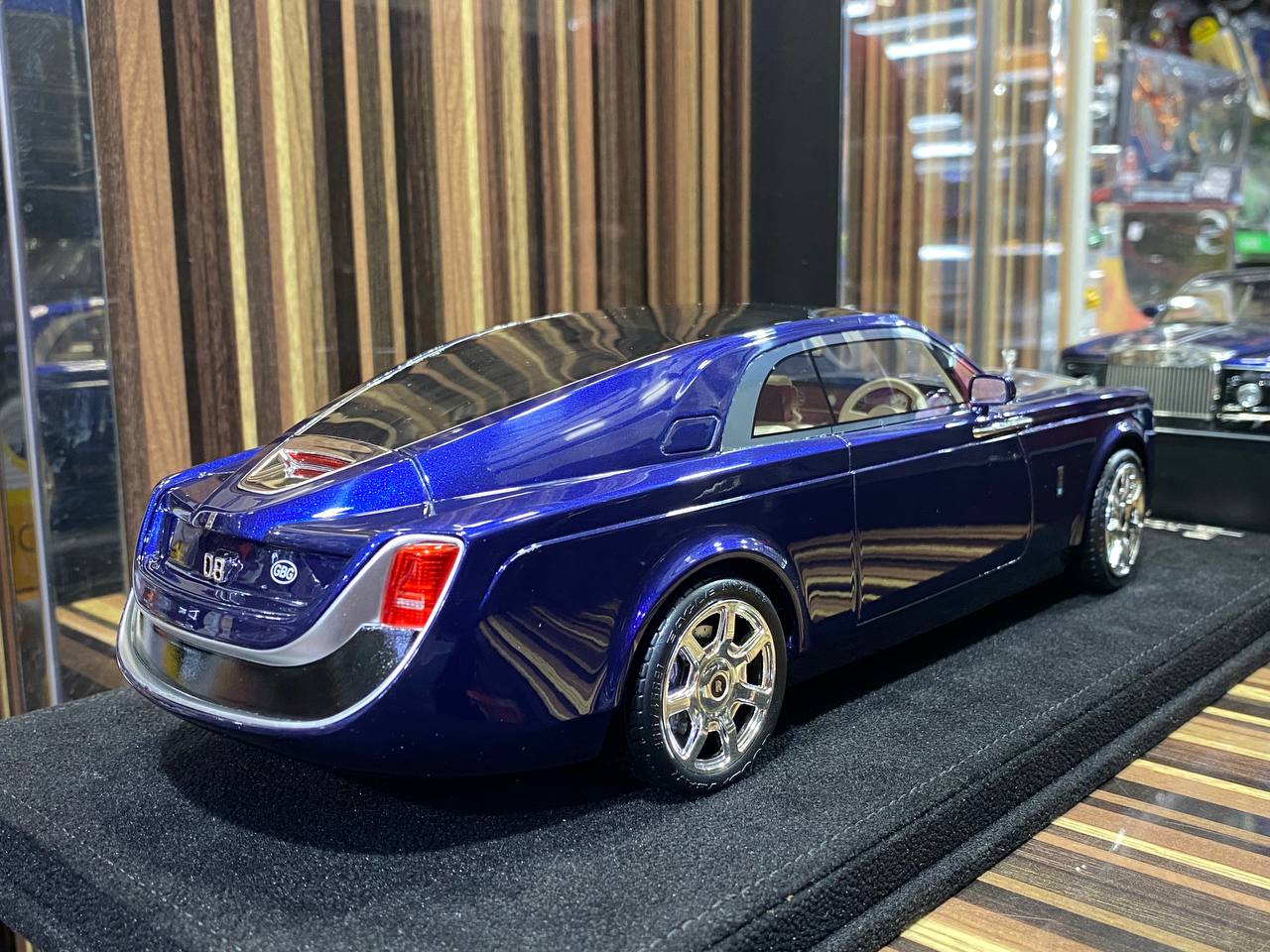 AutoBarnModels Rolls-Royce SWEPTAIL - 1/18 Resin Model, Black|Sold in Dturman.com Dubai UAE.