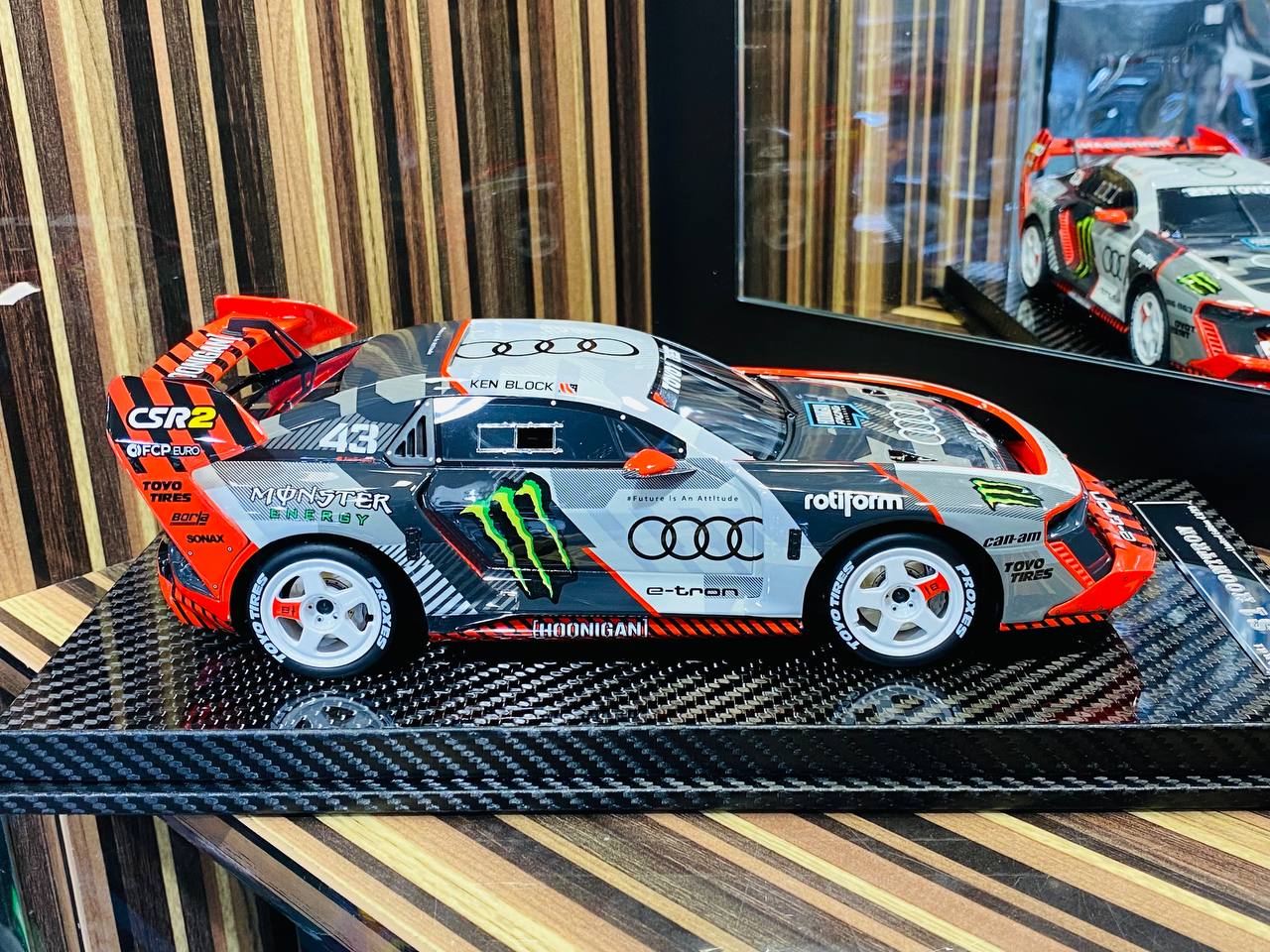 Exclusive VIP Model Audi S1 HOONITRON #43 [ Resin Monster Decal | Limited Edition!]