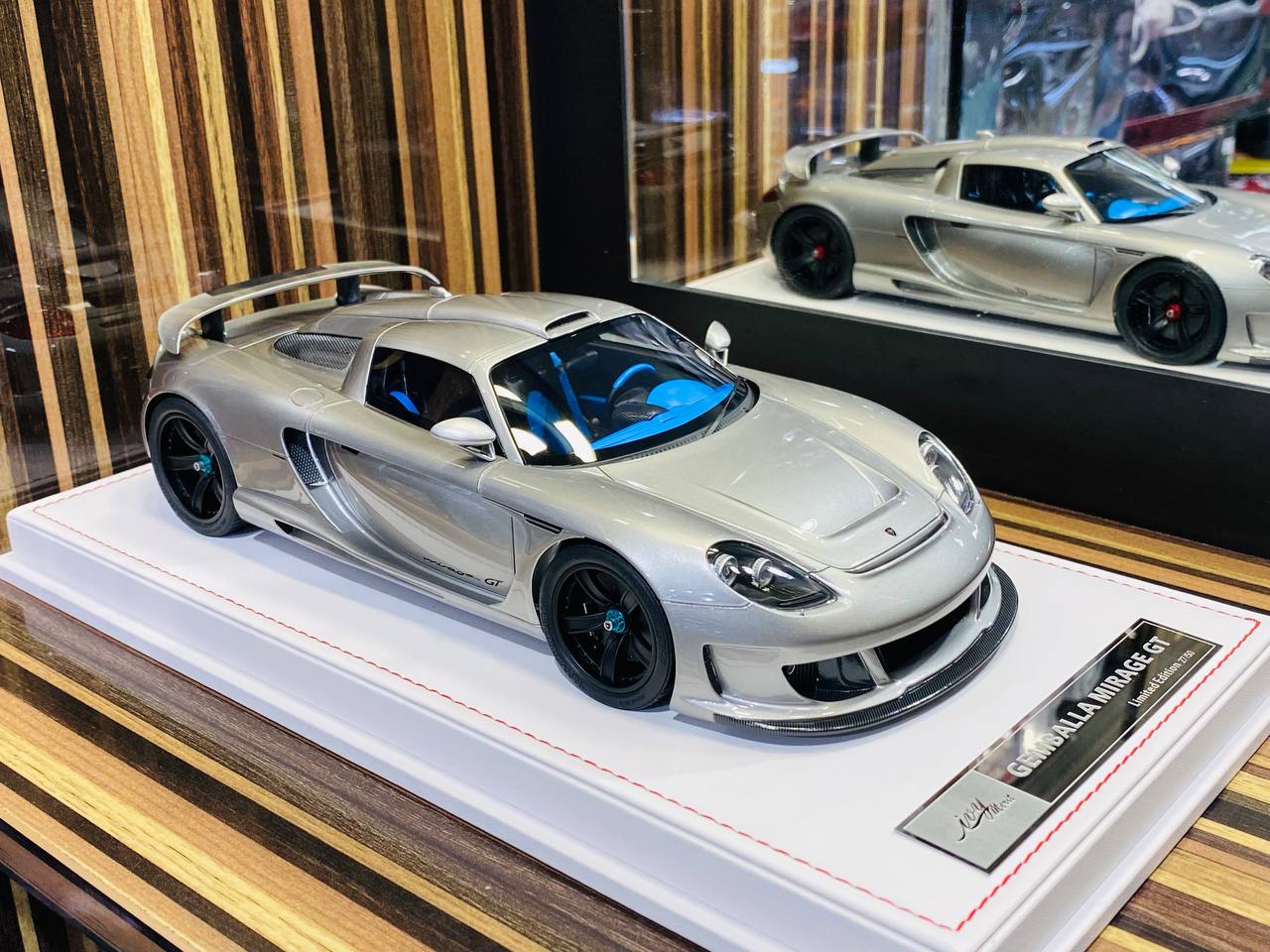 Exclusive IVY Models Gemballa MIRAGE GT [Resin Silver | Limited Edition]