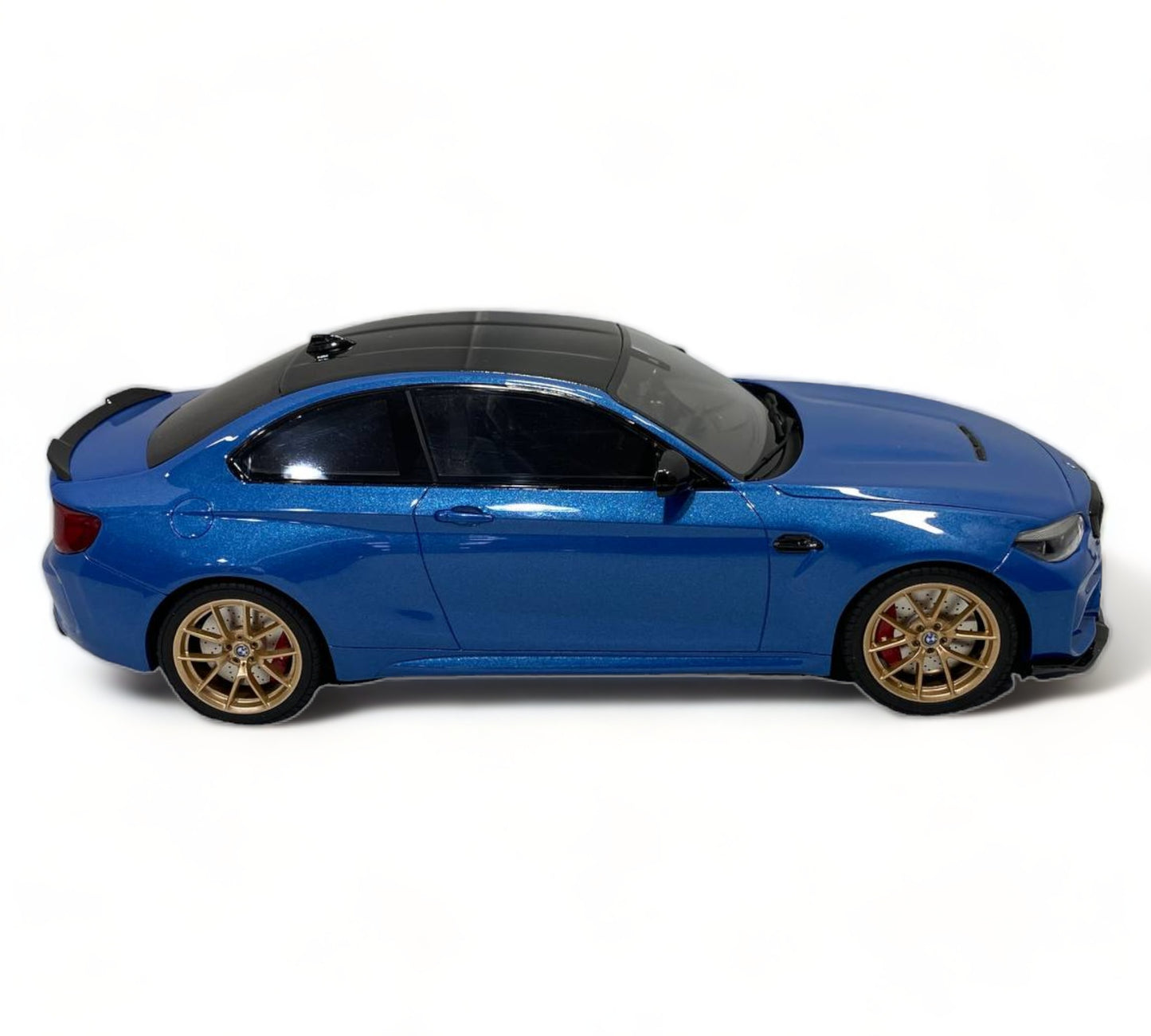 GT Spirit BMW M2 CS (F87) - 1/18 Resin Model, Striking Blue|Sold in Dturman.com Dubai UAE.