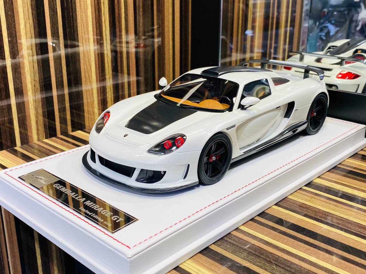 【限定50台】IVY Merit ポルシェ ゲンバラミラージュGT 1/18 Exclusive IVY Models Gemballa MIRAGE GT [Resin | Pearl White