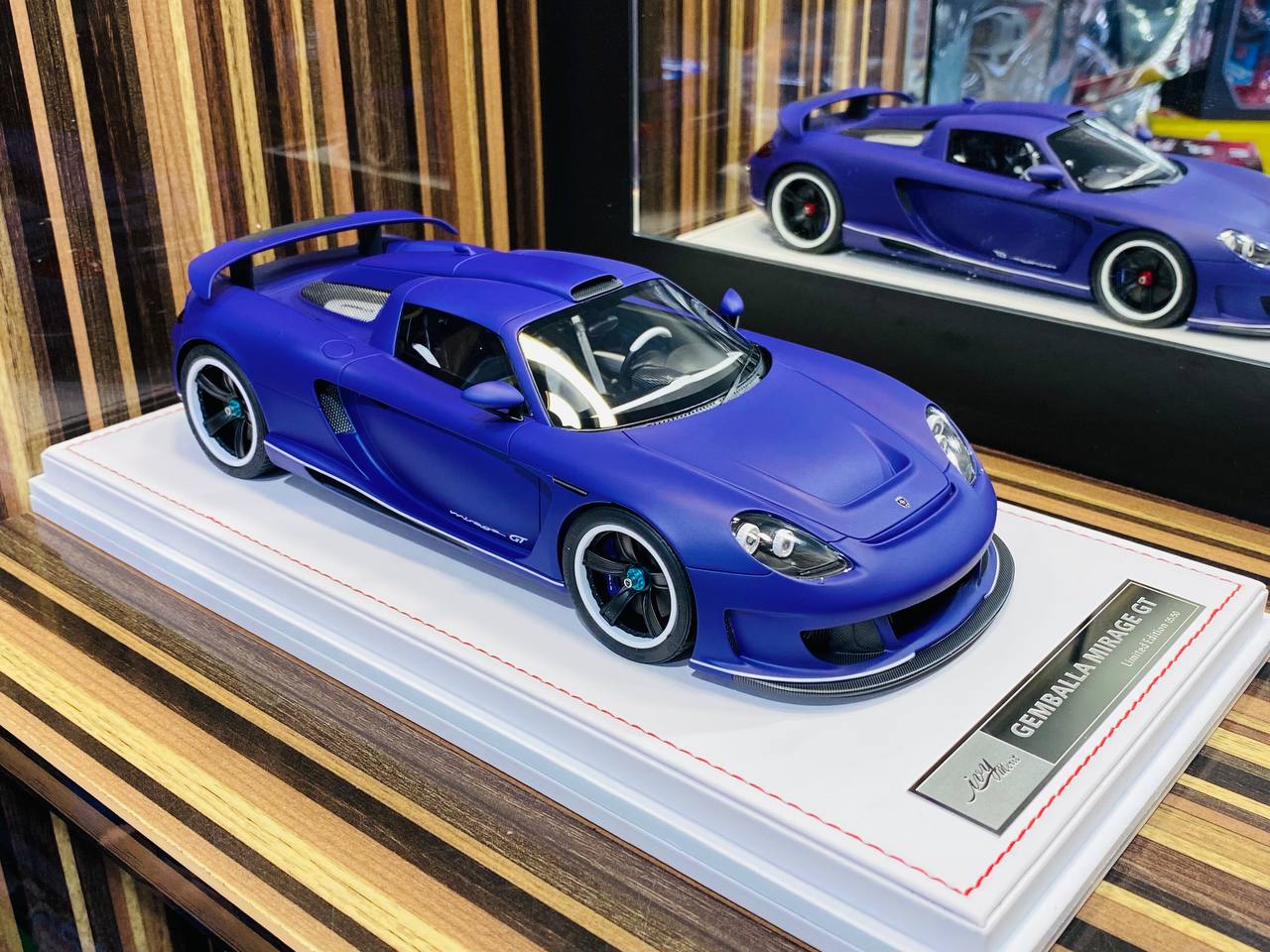 Exclusive IVY Models Gemballa MIRAGE GT Resin Model - Matte Purple | Limited Edition!