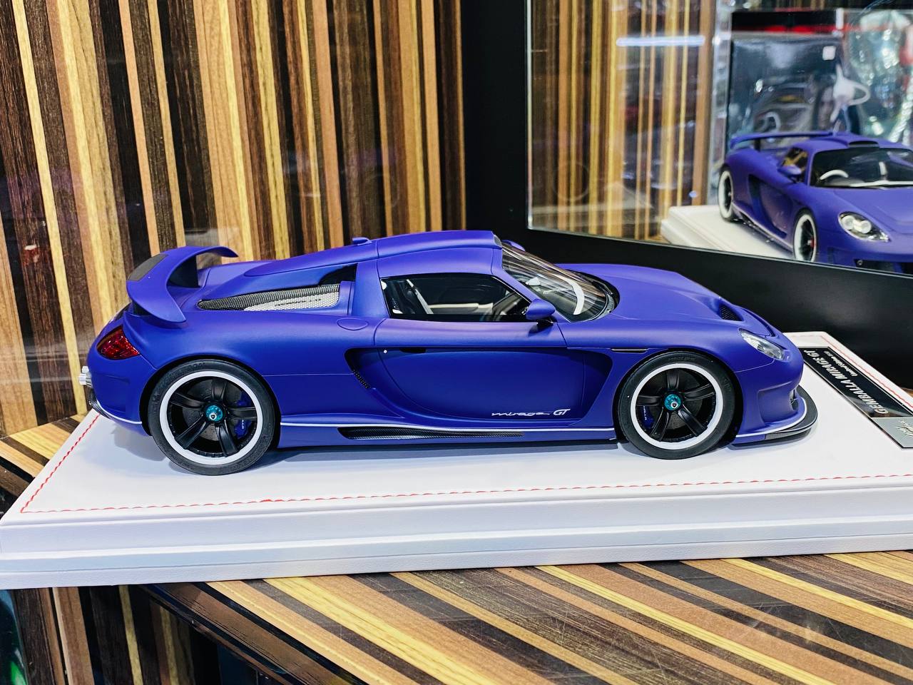 Exclusive IVY Models Gemballa MIRAGE GT Resin Model - Matte Purple | Limited Edition!