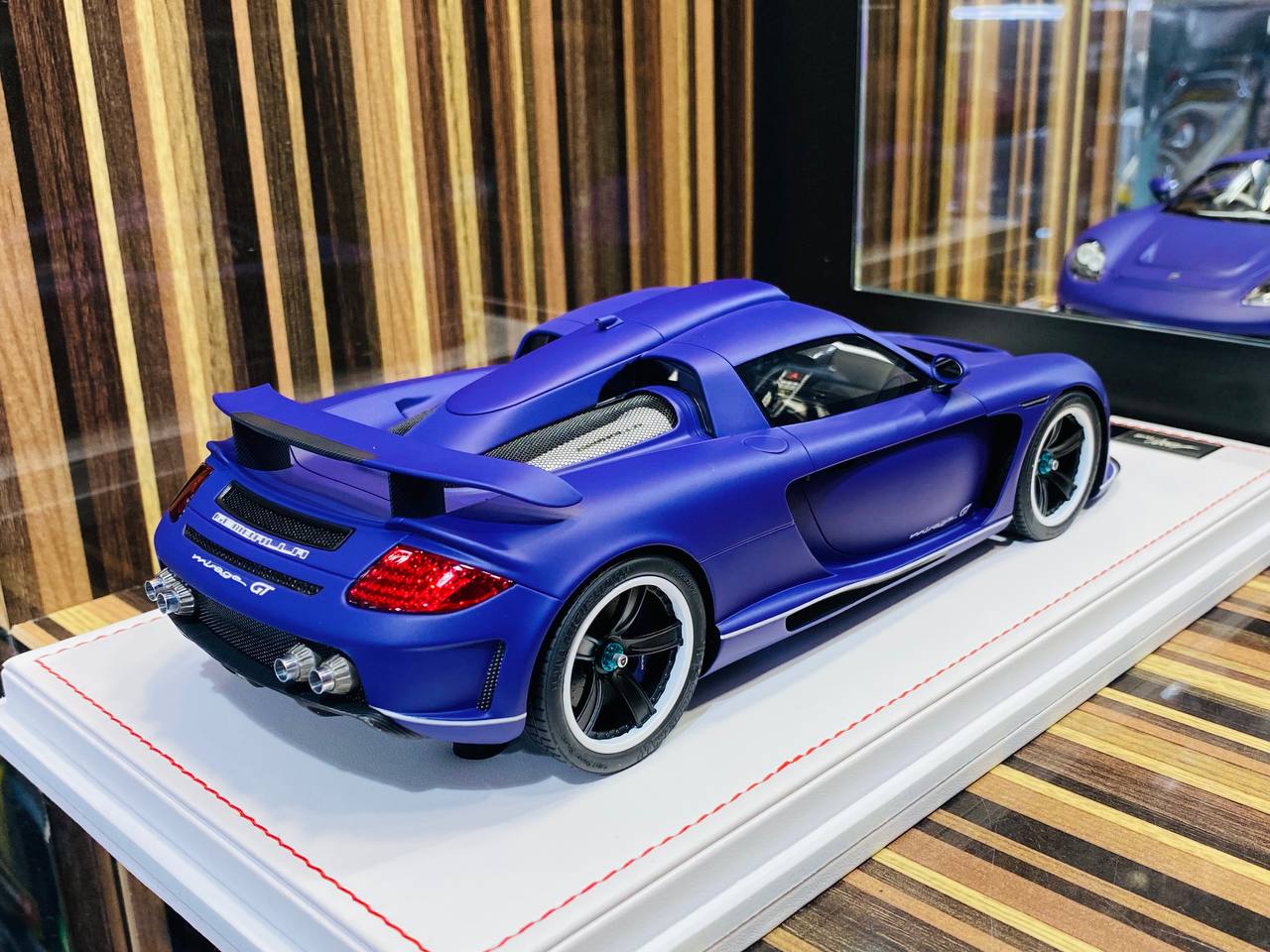 Exclusive IVY Models Gemballa MIRAGE GT Resin Model - Matte Purple | Limited Edition!