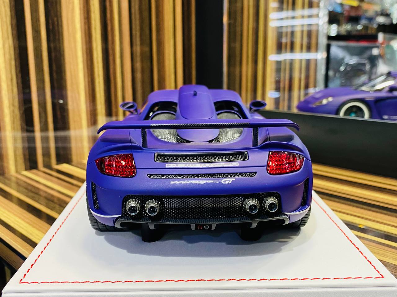 Exclusive IVY Models Gemballa MIRAGE GT Resin Model - Matte Purple | Limited Edition!