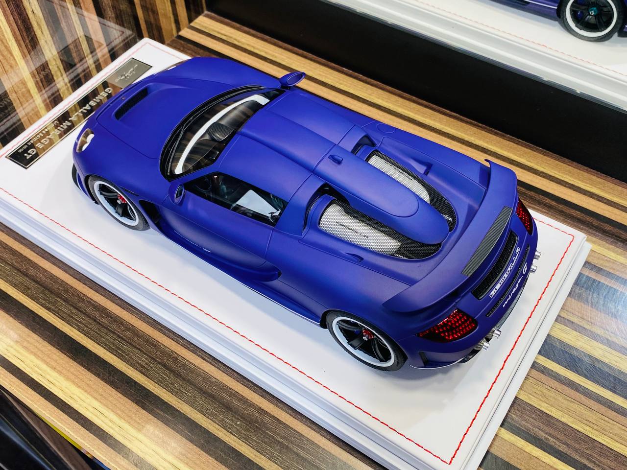 Exclusive IVY Models Gemballa MIRAGE GT Resin Model - Matte Purple | Limited Edition!