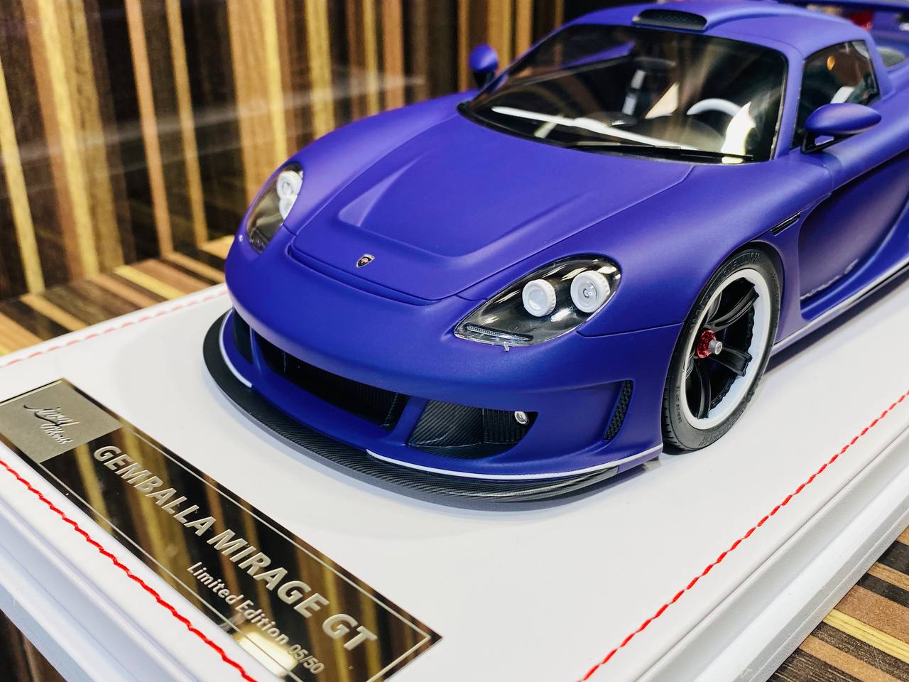 Exclusive IVY Models Gemballa MIRAGE GT Resin Model - Matte Purple | Limited Edition!
