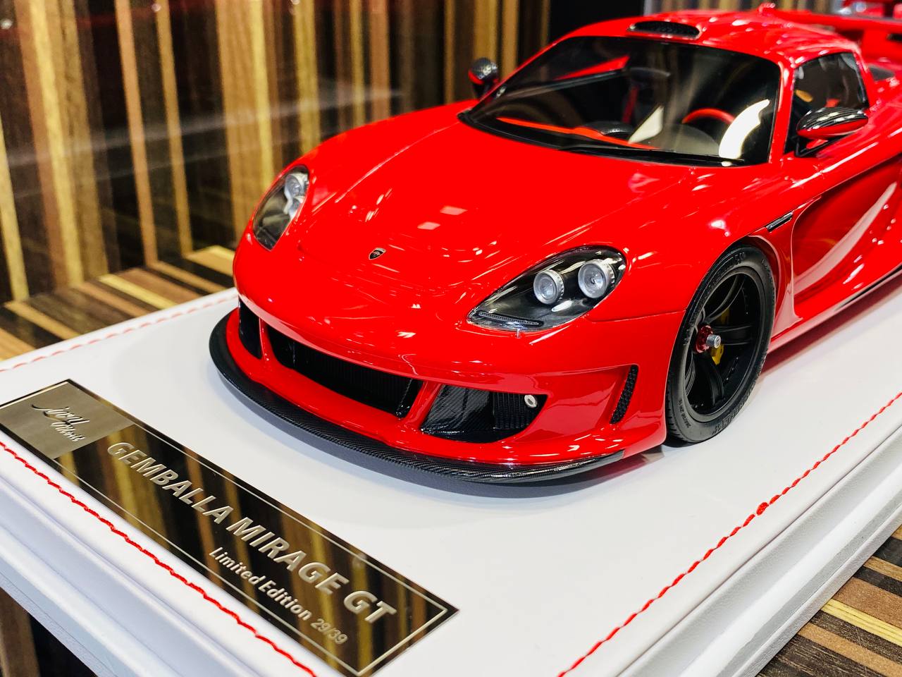 Exclusive IVY Models Gemballa MIRAGE GT Resin Model - Wicked Red | Limited Edition!