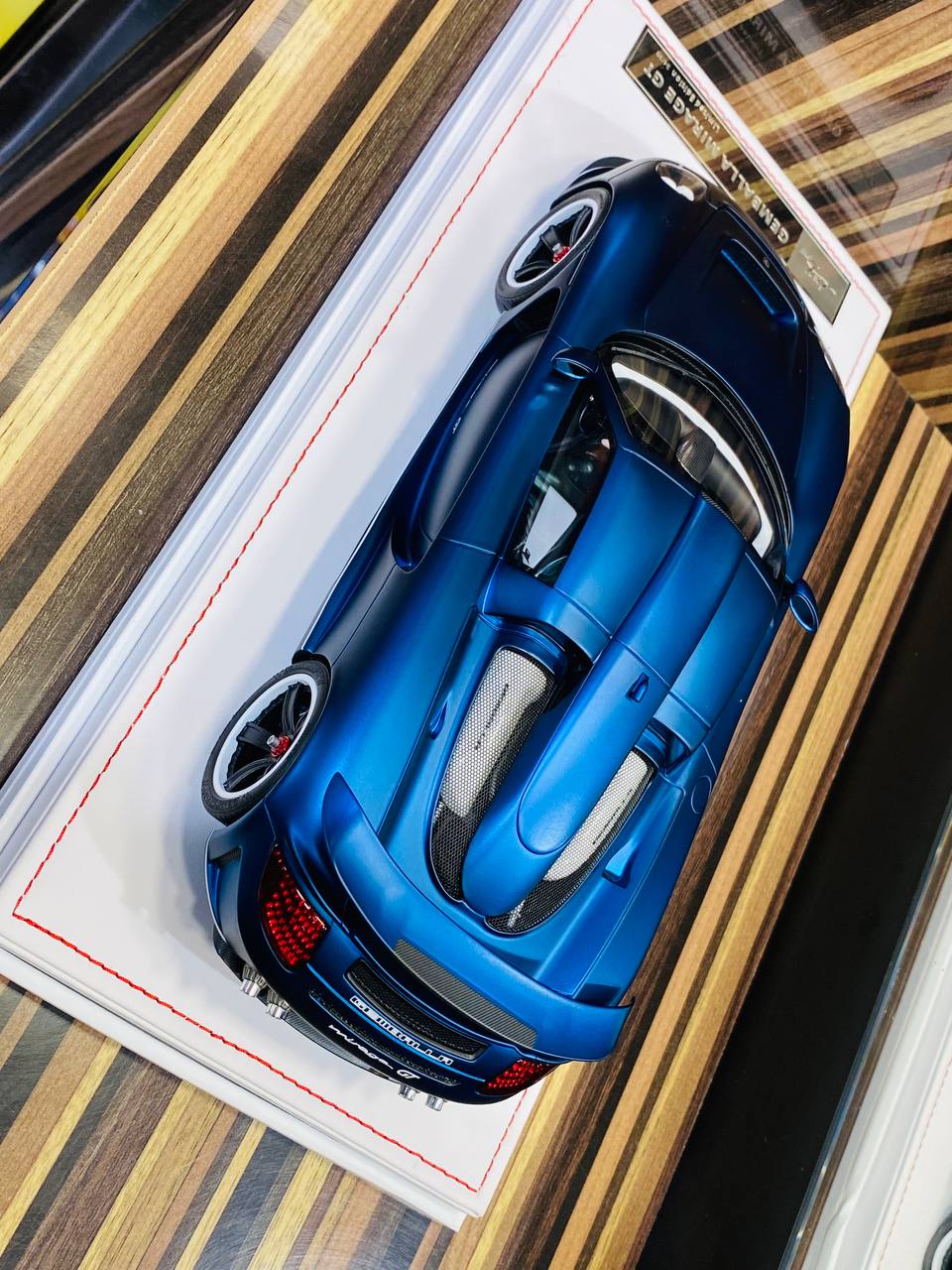 Exclusive IVY Models Gemballa MIRAGE GT Resin Model - Matte Blue | Limited Edition!