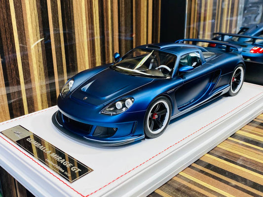 Exclusive IVY Models Gemballa MIRAGE GT Resin Model - Matte Blue | Limited Edition!