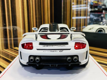 1/18 Exclusive IVY Models Gemballa MIRAGE GT Resin Model - Grand Prix White | Limited Edition!