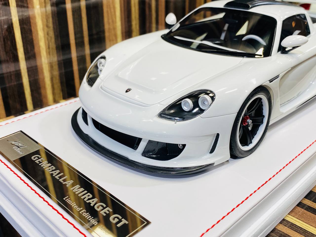 1/18 Exclusive IVY Models Gemballa MIRAGE GT Resin Model - Grand Prix White | Limited Edition!