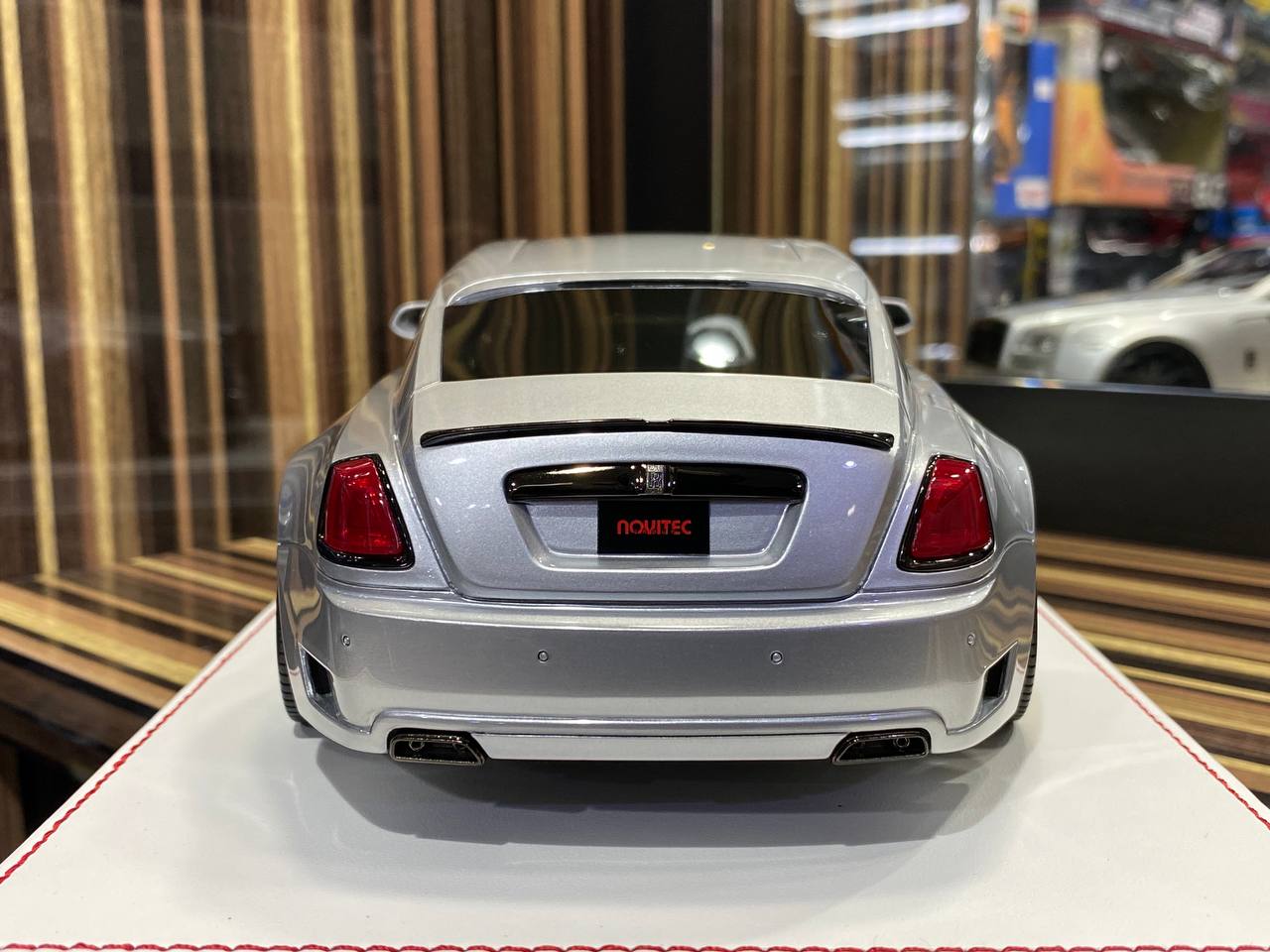 1/18 Resin Davis & Giovanni Rolls Royce WRAITH novitec silver Model Car|Sold in Dturman.com Dubai UAE.