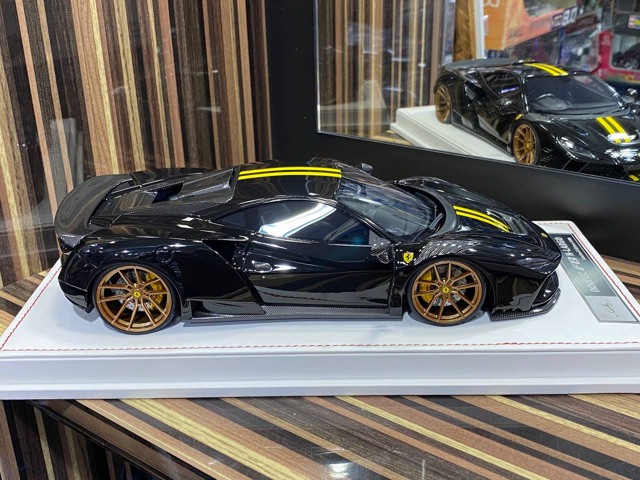 1/18 IVY Merit Models Ferrari F8 N-Largo Novitec - Limited Edition Resin Collectible|Sold in Dturman.com Dubai UAE.