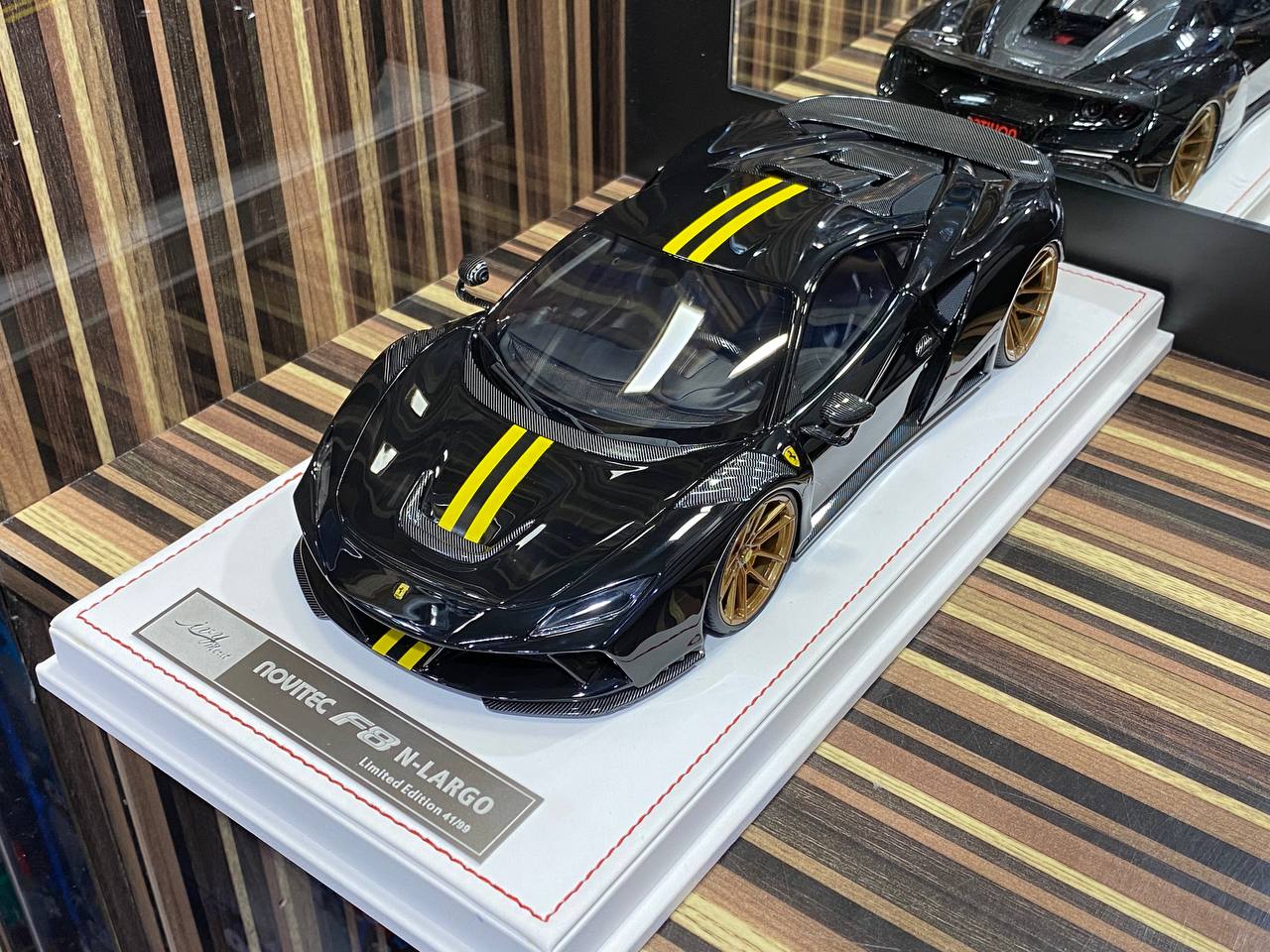 1/18 IVY Merit Models Ferrari F8 N-Largo Novitec - Limited Edition Resin Collectible|Sold in Dturman.com Dubai UAE.