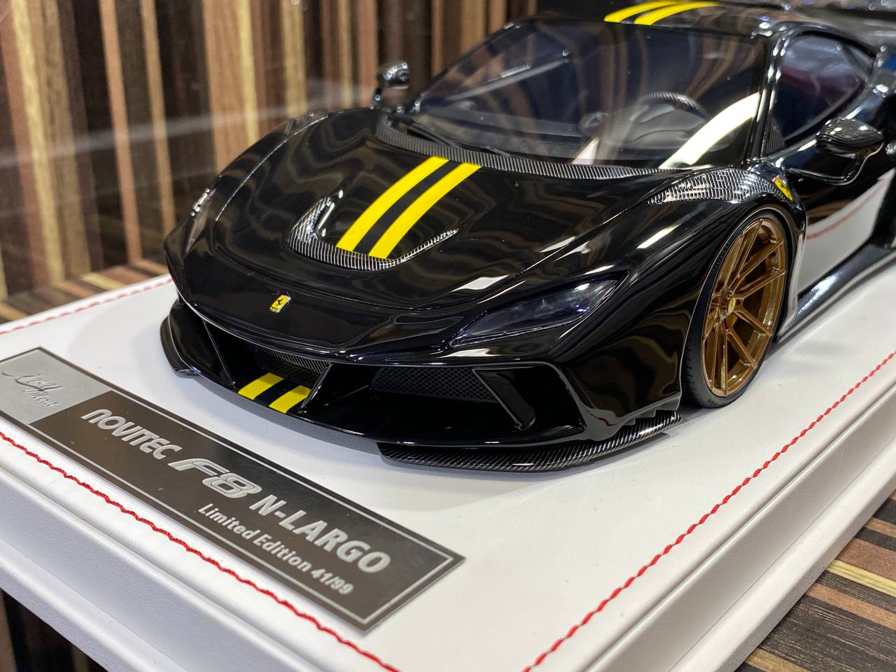 1/18 IVY Merit Models Ferrari F8 N-Largo Novitec - Limited Edition Resin Collectible|Sold in Dturman.com Dubai UAE.