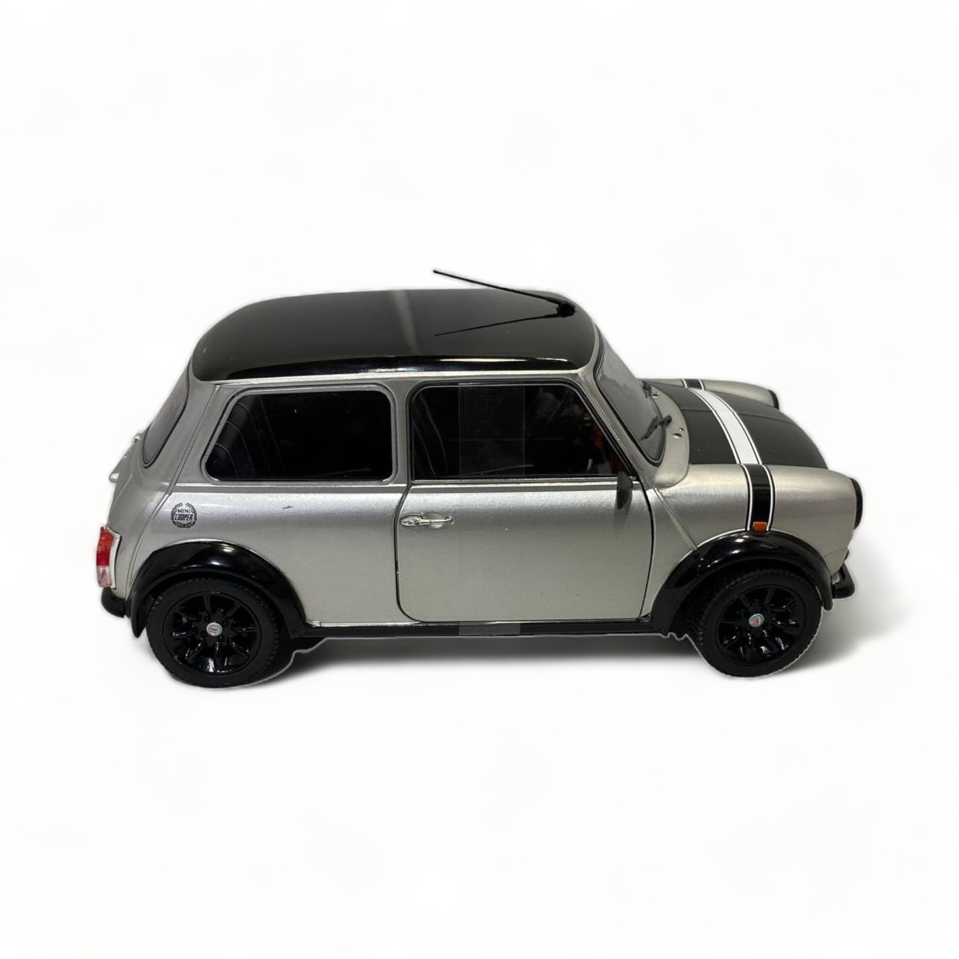 1/18 Solido Diecast - Mini Cooper Sport (1998) in Silver|Sold in Dturman.com Dubai UAE.