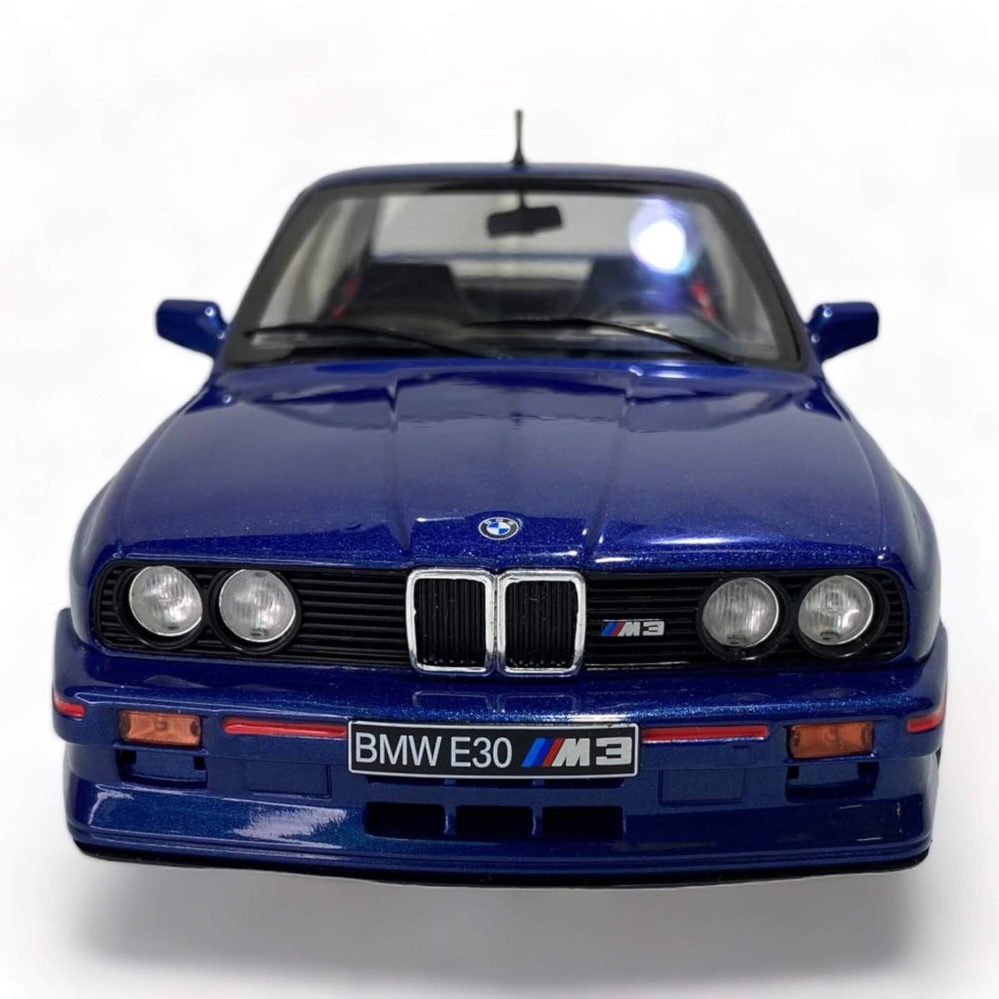 1/18 Diecast BMW M3 E30 Blue Blue Solido Scale Model Car Dturamn Dubai UAE|Sold in Dturman.com Dubai UAE.