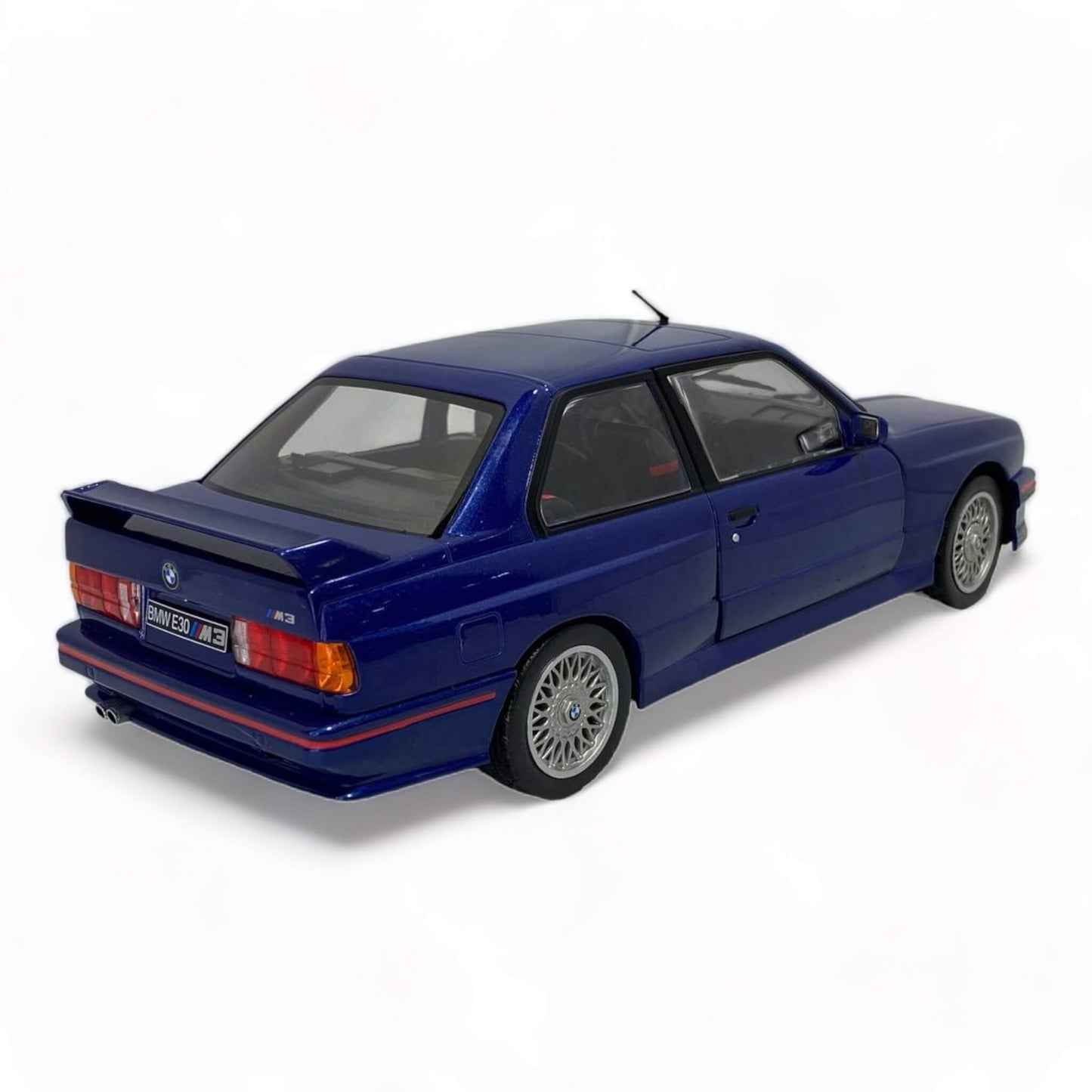 1/18 Diecast BMW M3 E30 Blue Blue Solido Scale Model Car Dturamn Dubai UAE|Sold in Dturman.com Dubai UAE.