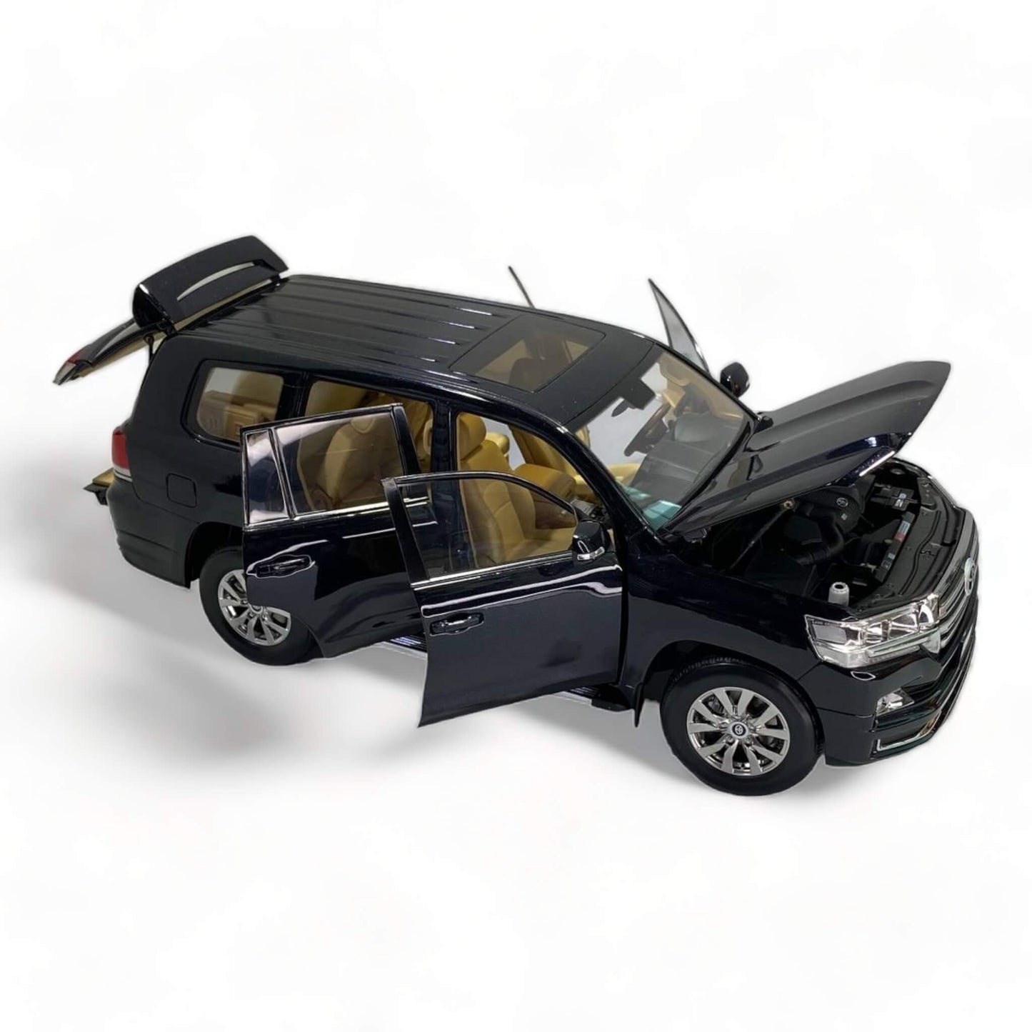TOYOTA Land Cruiser 200 BLACK 1/18 by Kengfai|Sold in Dturman.com Dubai UAE.
