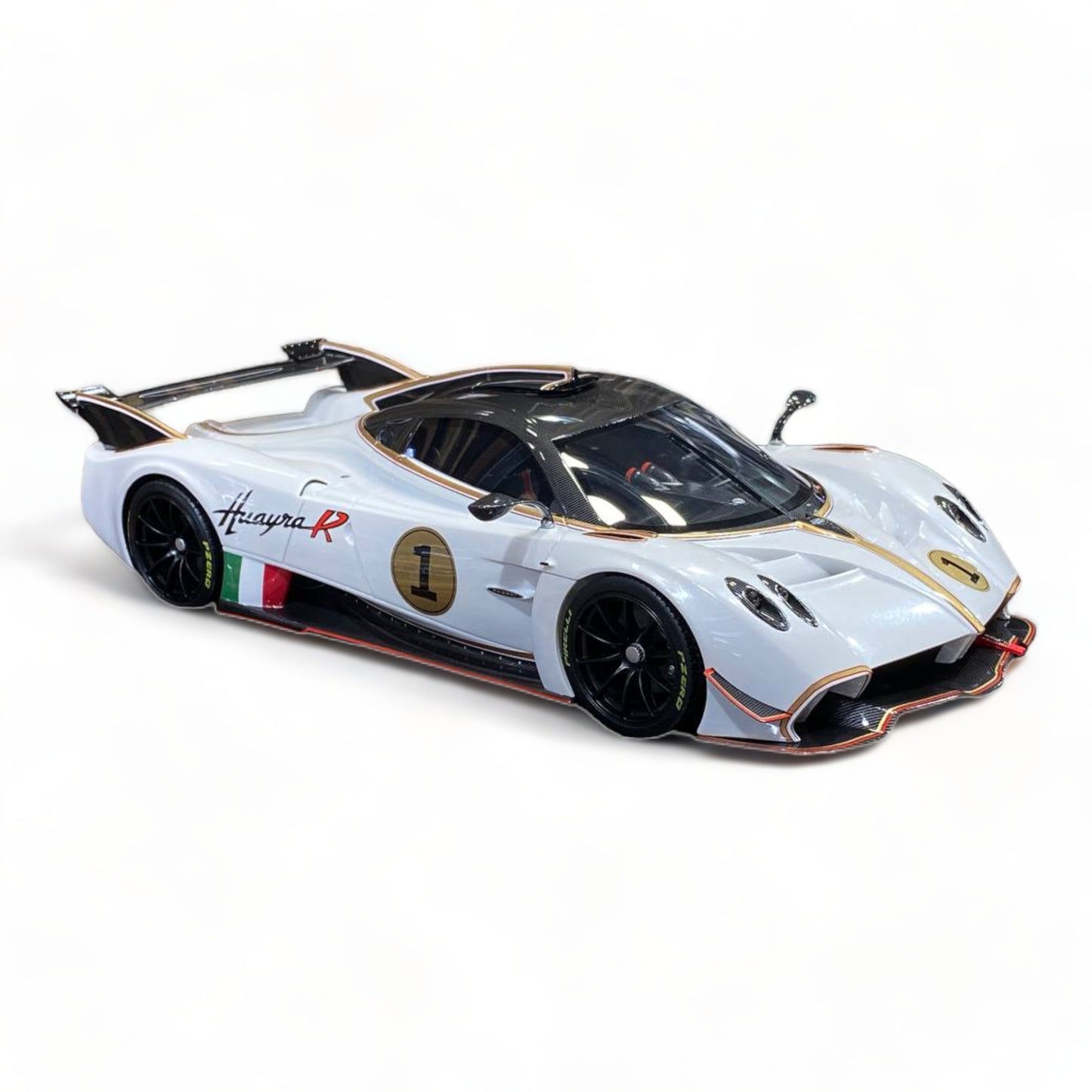 Pagani HUAYRA R #1 WHITE by VIP Models|Sold in Dturman.com Dubai UAE.
