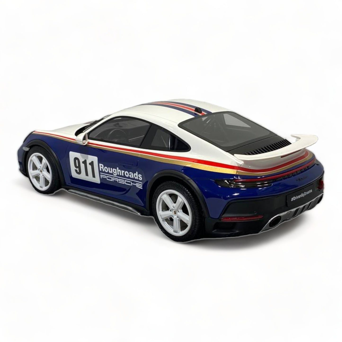 Porsche 911 DAKAR ROTHMANS DECALS 1/18 by VIP Models|Sold in Dturman.com Dubai UAE.