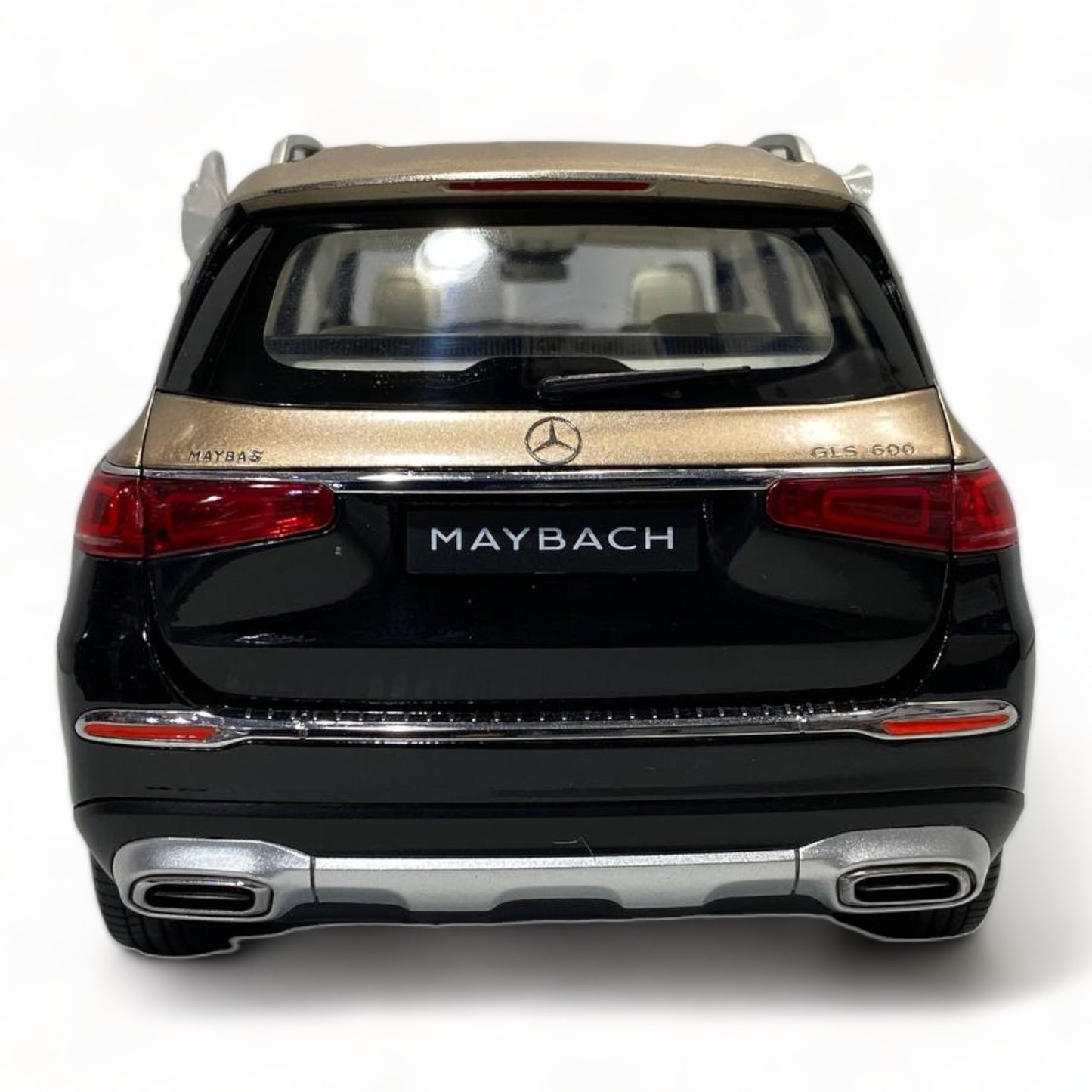 Mercedes Benz Maybach GLS 600 Black/Gold 1/18 by Paragon Models|Sold in Dturman.com Dubai UAE.