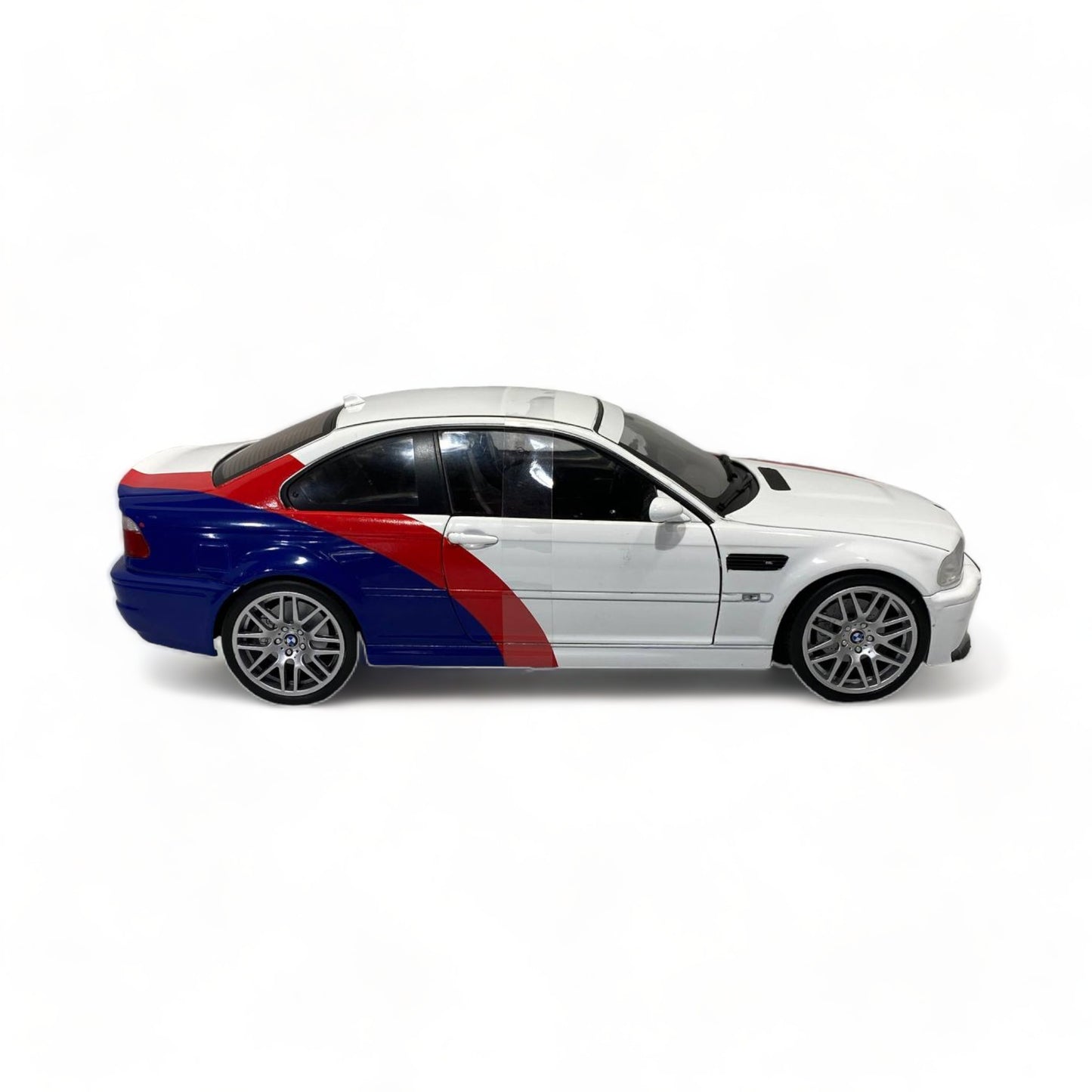 1/18 Diecast Solido BMW M3 E46 STREETFIGHTER WHITE 2000 Scale Model Car|Sold in Dturman.com Dubai UAE.
