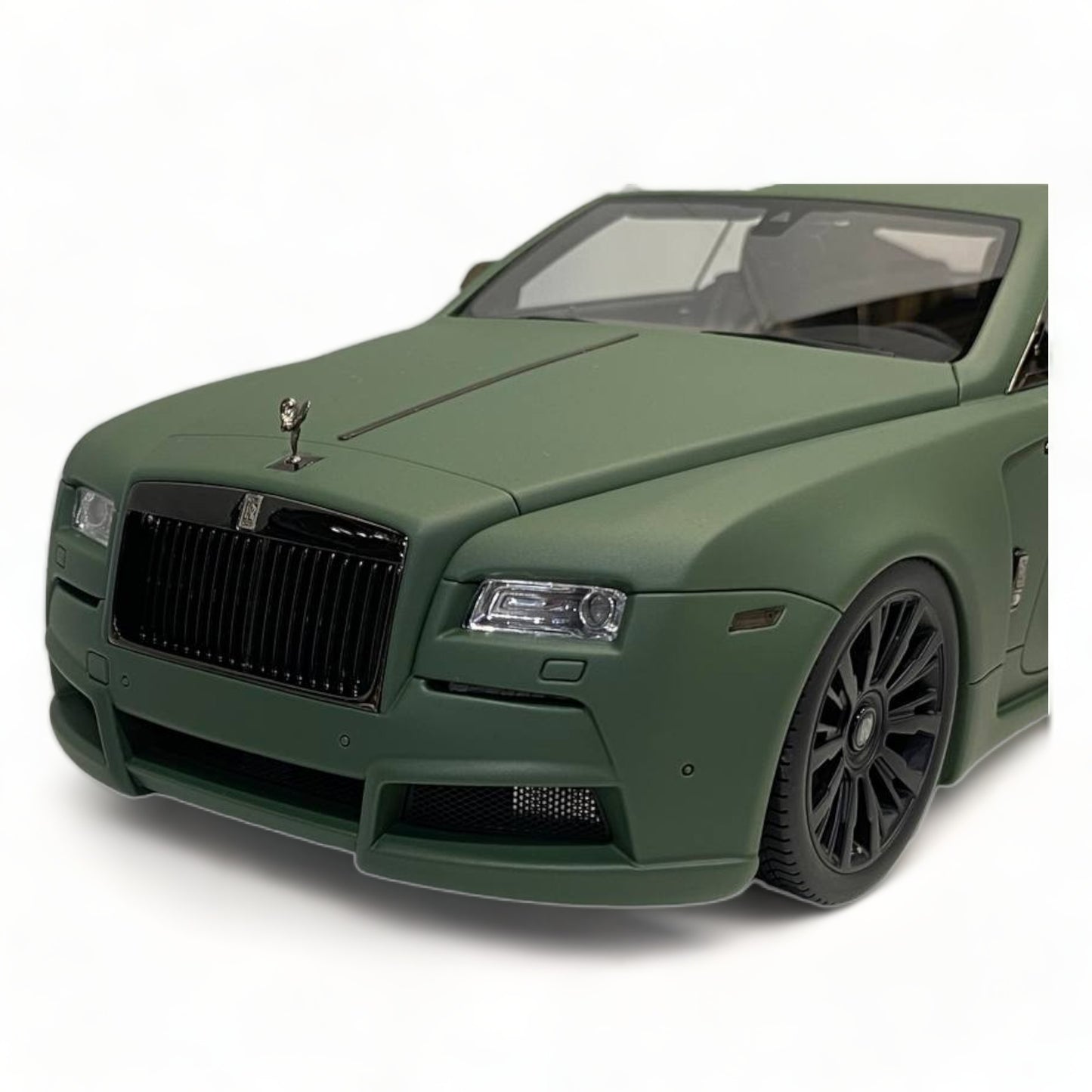 1/18 Davis & Giovanni Rolls-Royce WRAITH NOVITEC Matt Green Limited Edition|Sold in Dturman.com Dubai UAE.