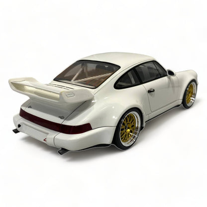 1/18 Diecast GT Spirit Porsche 911 RSR 964 in White Scale Model Car|Sold in Dturman.com Dubai UAE.