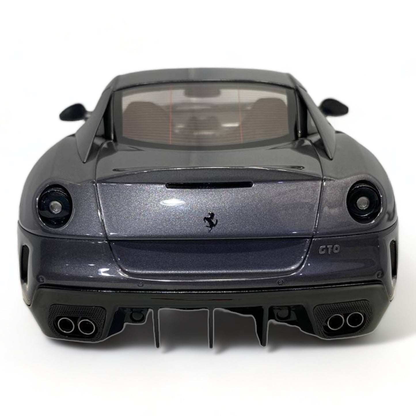 RUNNER Ferrari 99 GTO LIMITED 66 PCS SILVER GREY|Sold in Dturman.com Dubai UAE.