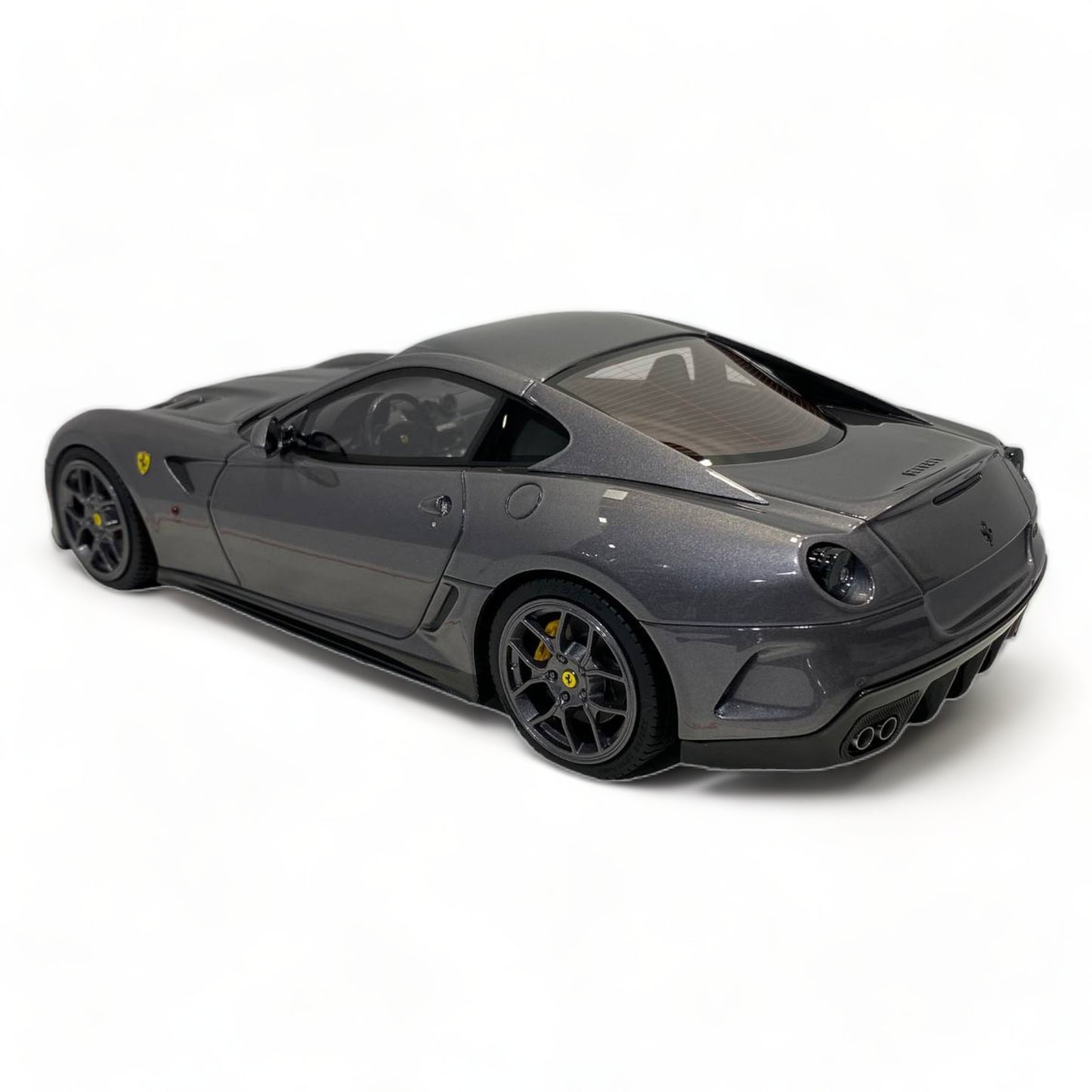 RUNNER Ferrari 99 GTO LIMITED 66 PCS SILVER GREY|Sold in Dturman.com Dubai UAE.