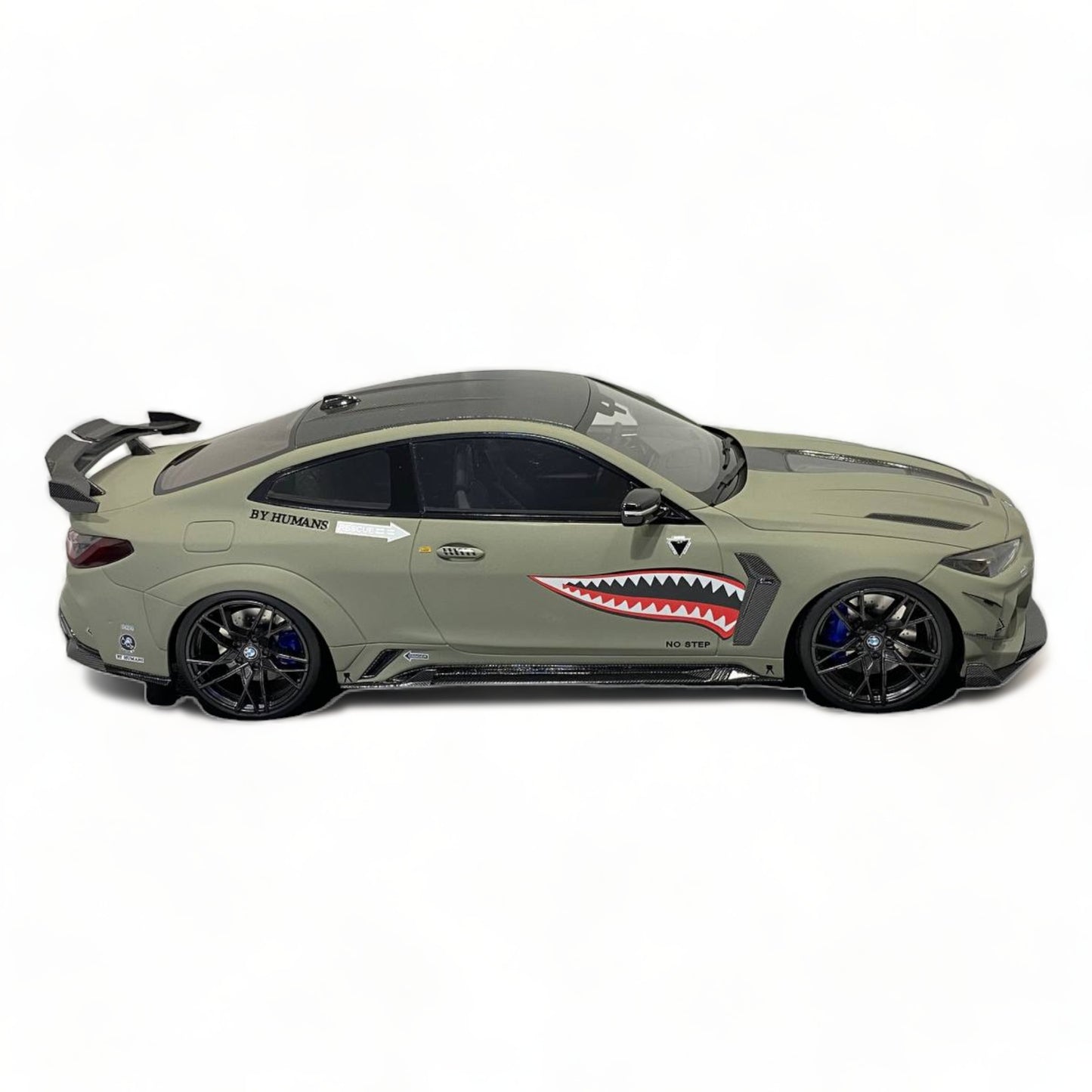 1/18 GLM BMW M4 Humans G82 Louisiana WBK Lizard Grey|Sold in Dturman.com Dubai UAE.