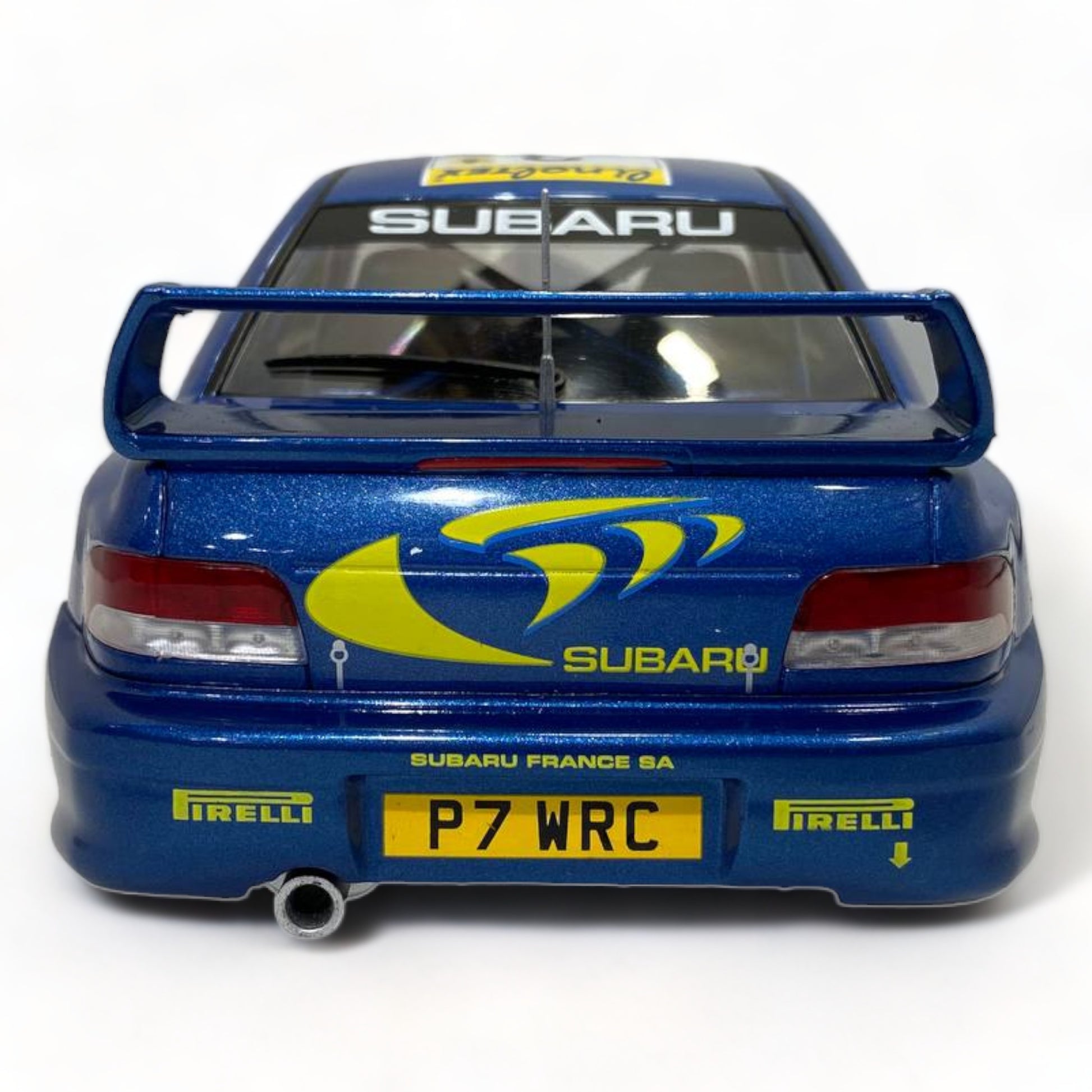 1/18 Solido Subaru Impreza 22B Rally Montecarlo - Blue 1998 Model Car|Sold in Dturman.com Dubai UAE.