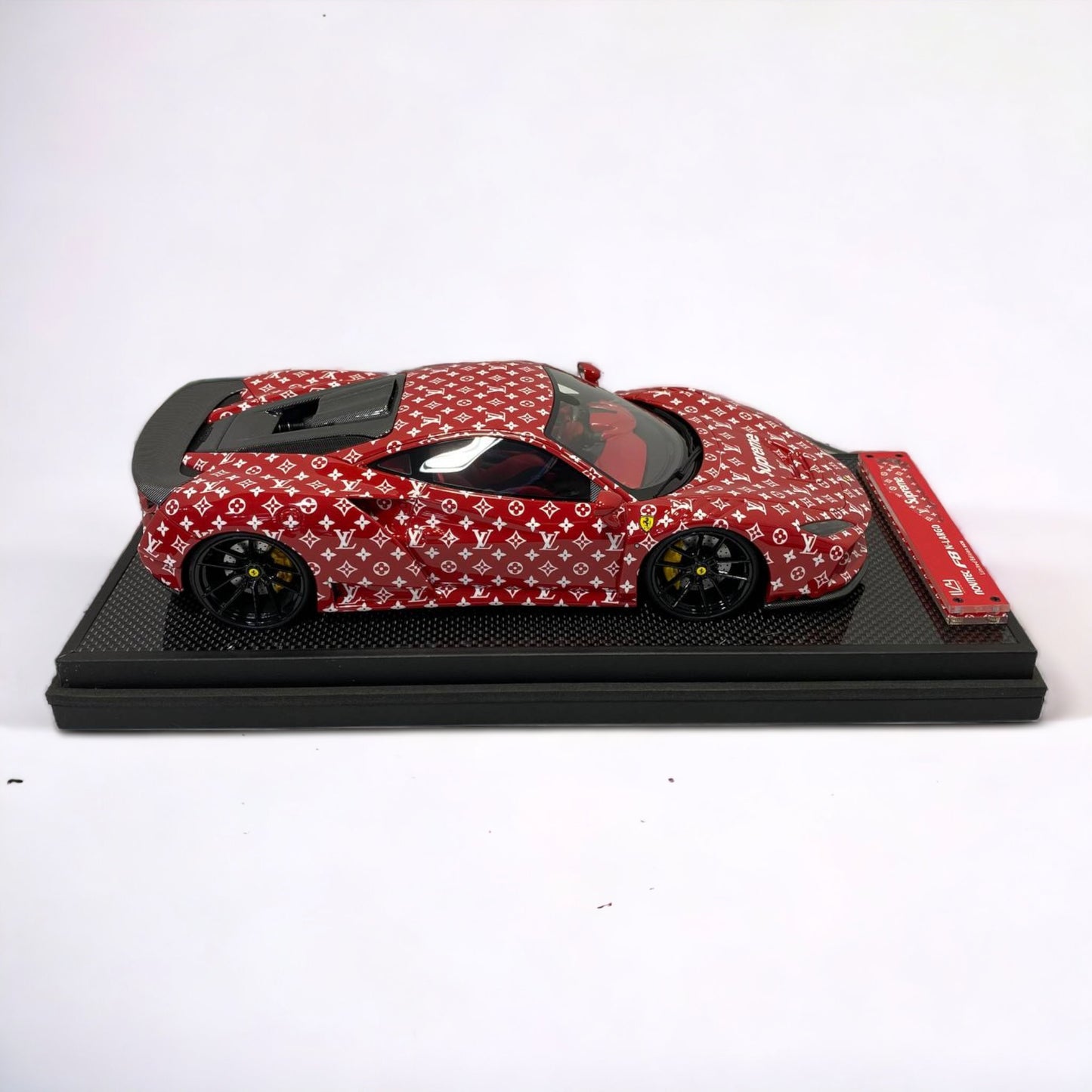 1/18 Resin Ivy Virtue Ferrari Novitec F8 N-Largo Red Scale Model Car